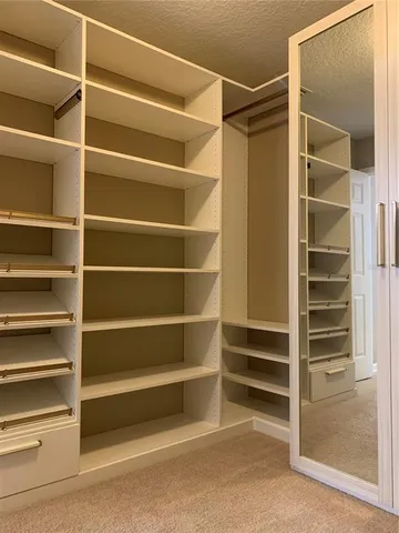 a view of hallway with stairs