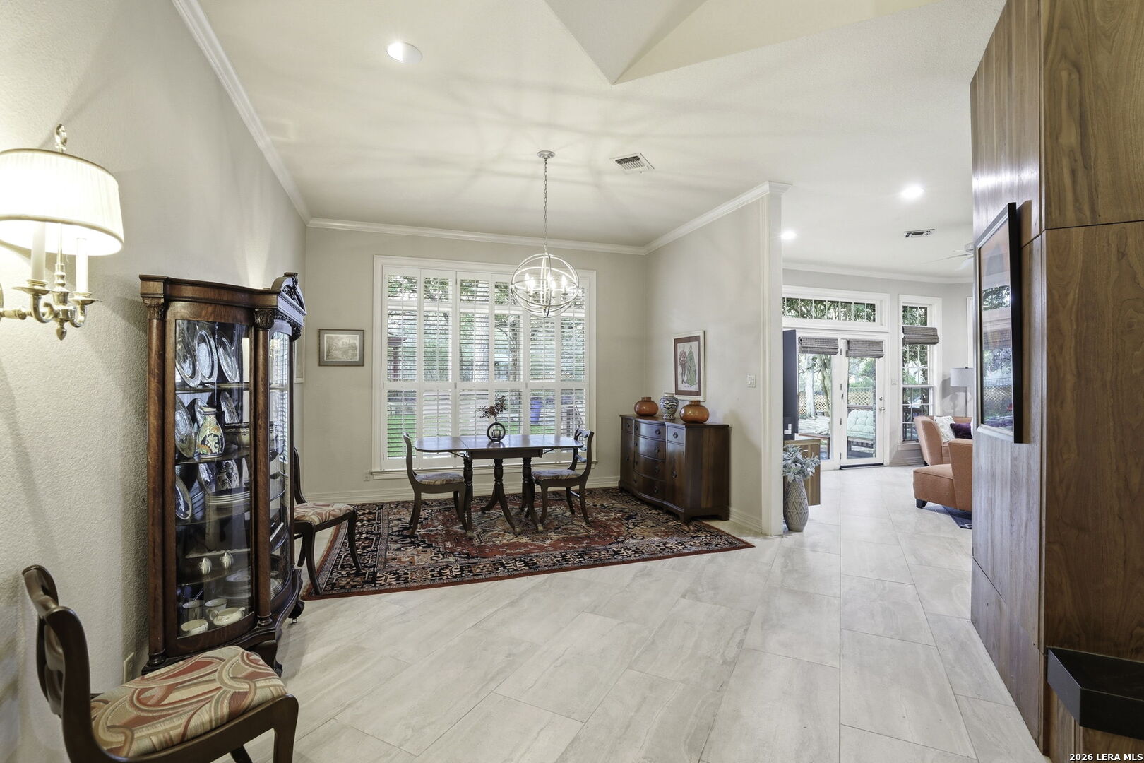 21759 Forest Waters Circle Garden Ridge, TX 78266 - Photo 13 of 30 a view of a dining room with furniture window and outside view
