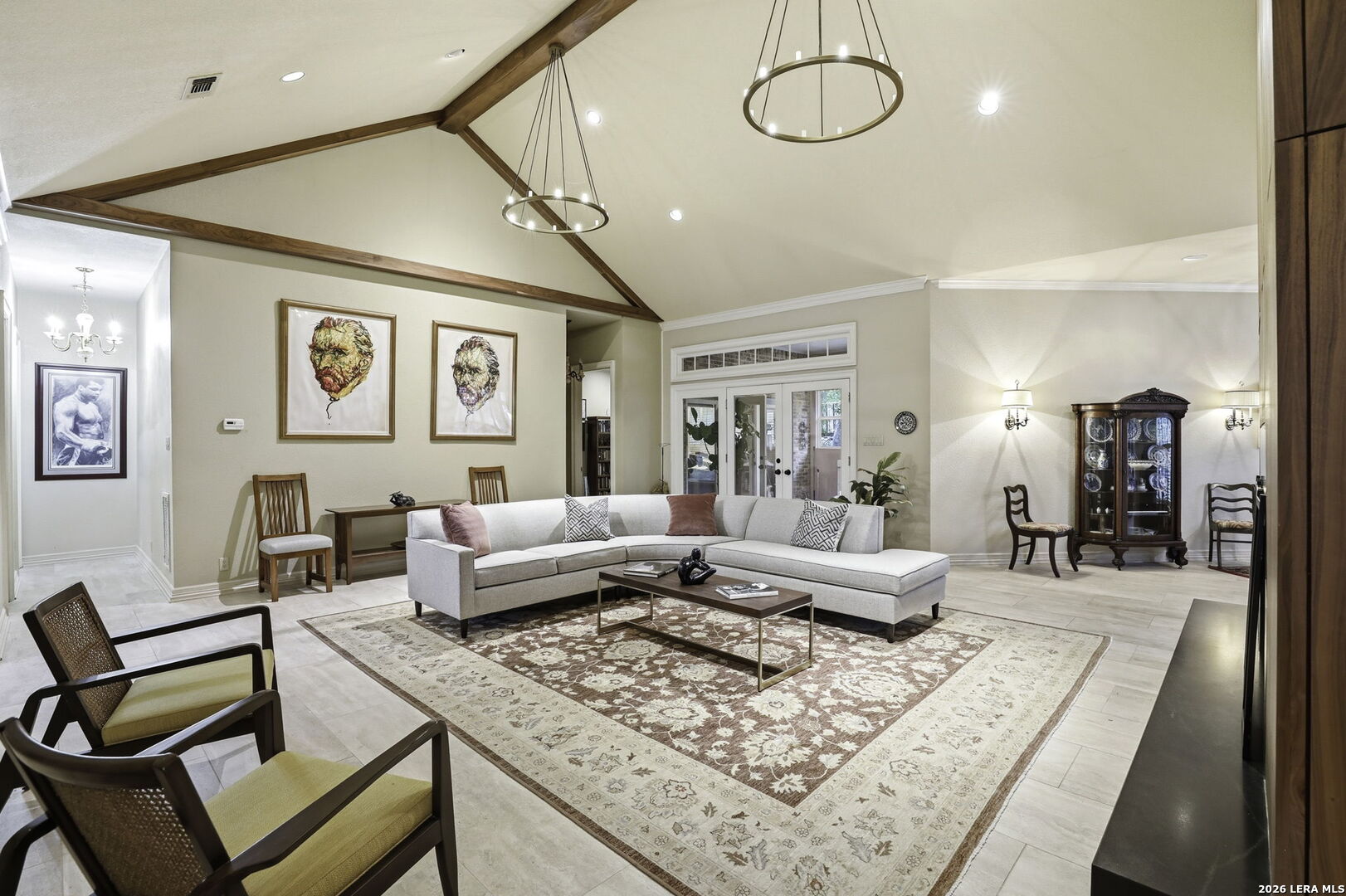 21759 Forest Waters Circle Garden Ridge, TX 78266 - Photo 5 of 30 a living room with furniture and wooden floor