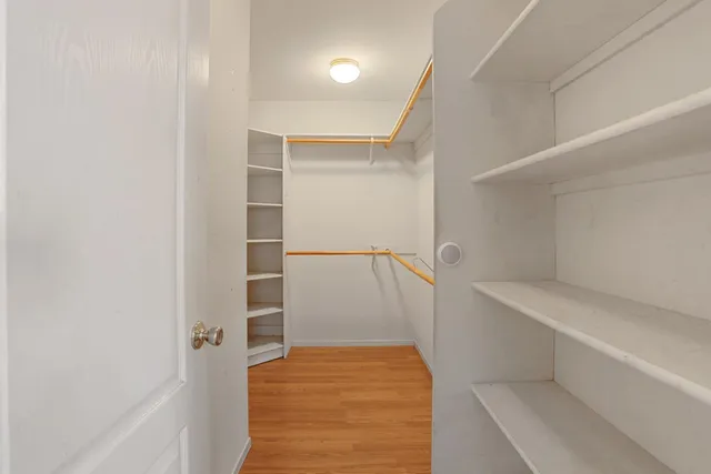 a view of walk in closet