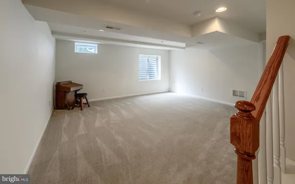 a view of empty room
