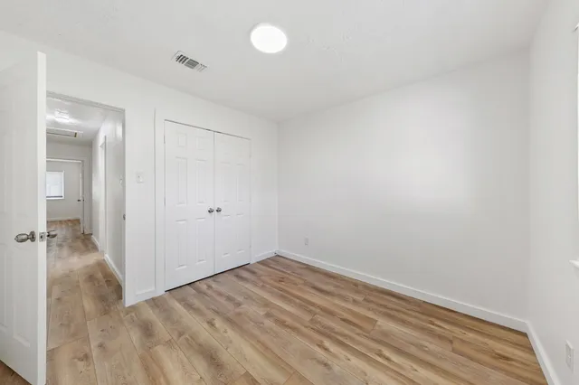 wooden floor in an empty room