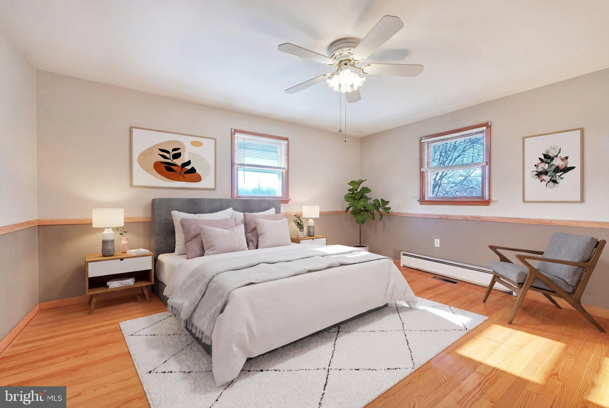 3137 East Galen Hall Road Reinholds, PA 17569 - Photo 15 of 38 Virtually Staged Bedroom 3