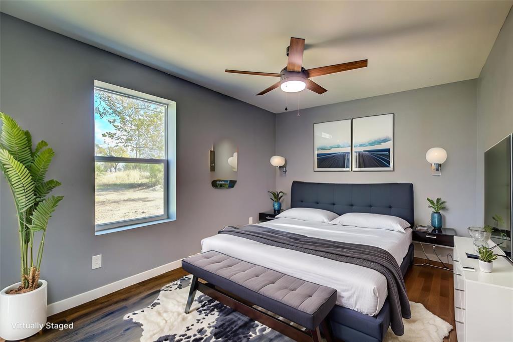 520 North 1st Street Point, TX 75472 - Photo 13 of 34 a bedroom with a bed and a window