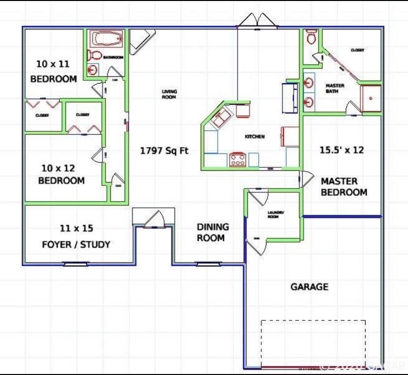1435 Northwest 100th Terrace Gainesville, FL 32606 - Photo 13 of 20 View of room layout