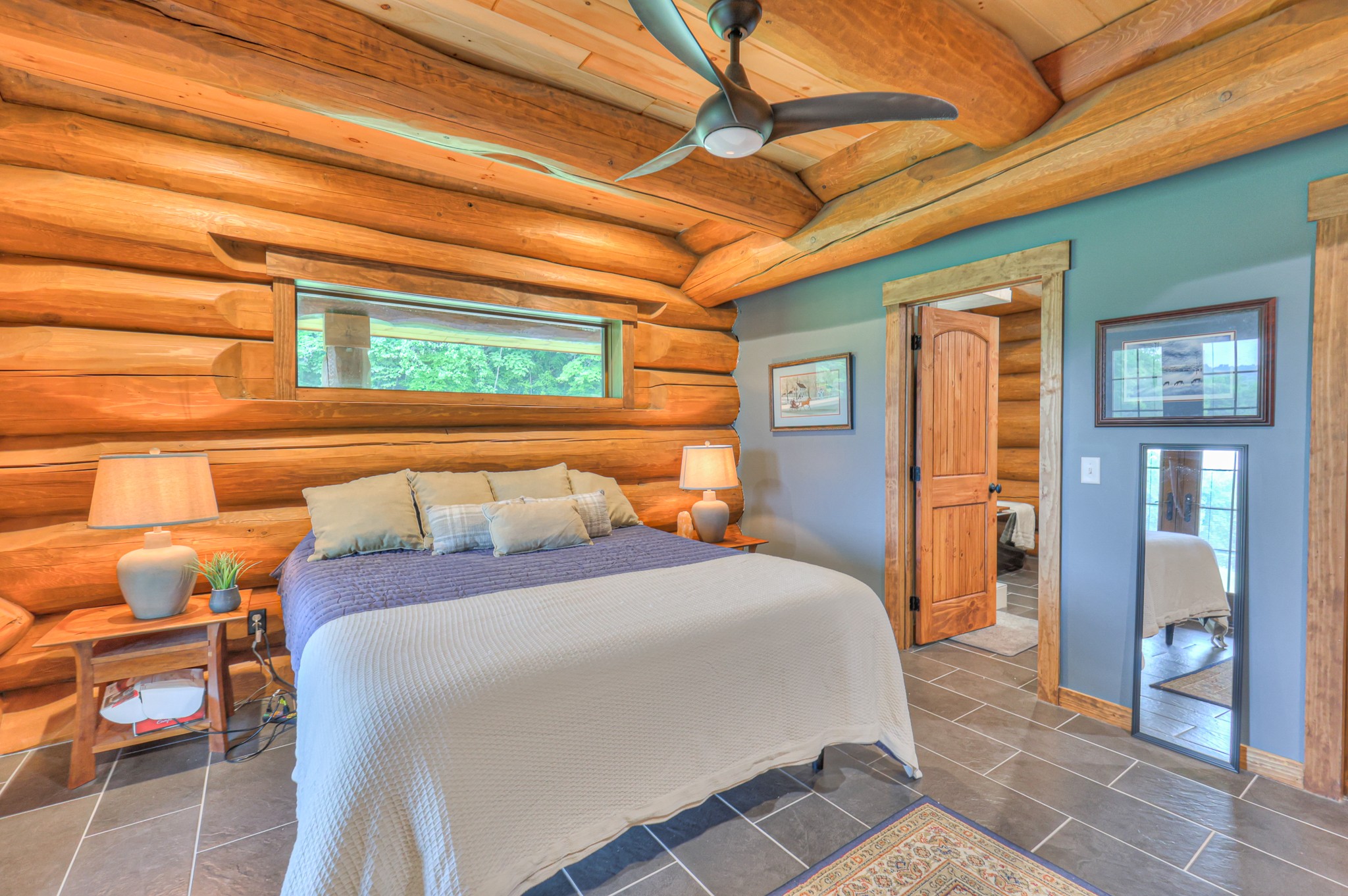 1271 Bivins Road Lewisburg, TN 37091 - Photo 29 of 56 a bedroom with a bed and with view of bathroom