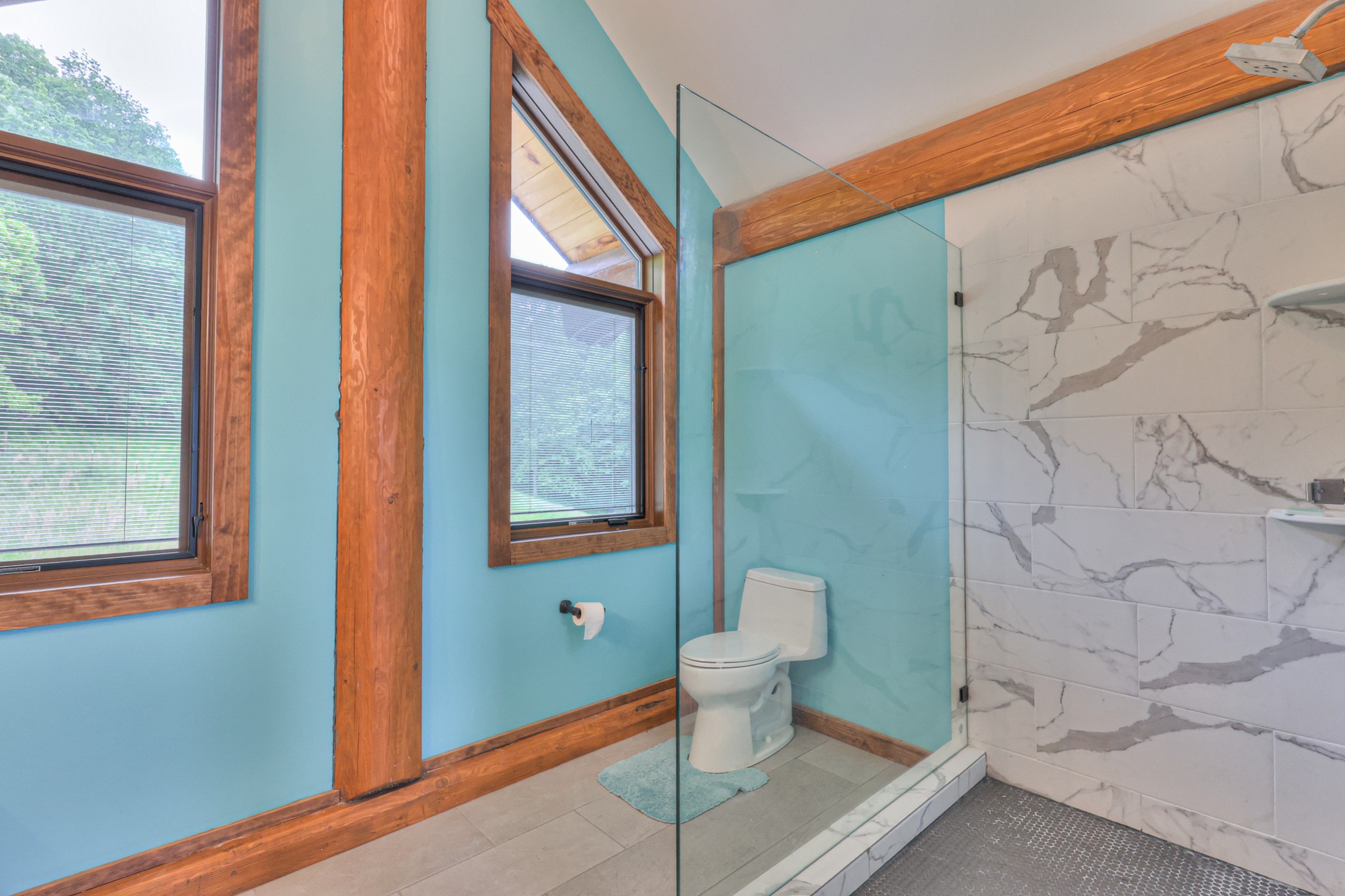 1271 Bivins Road Lewisburg, TN 37091 - Photo 47 of 56 a bathroom with a toilet and a shower