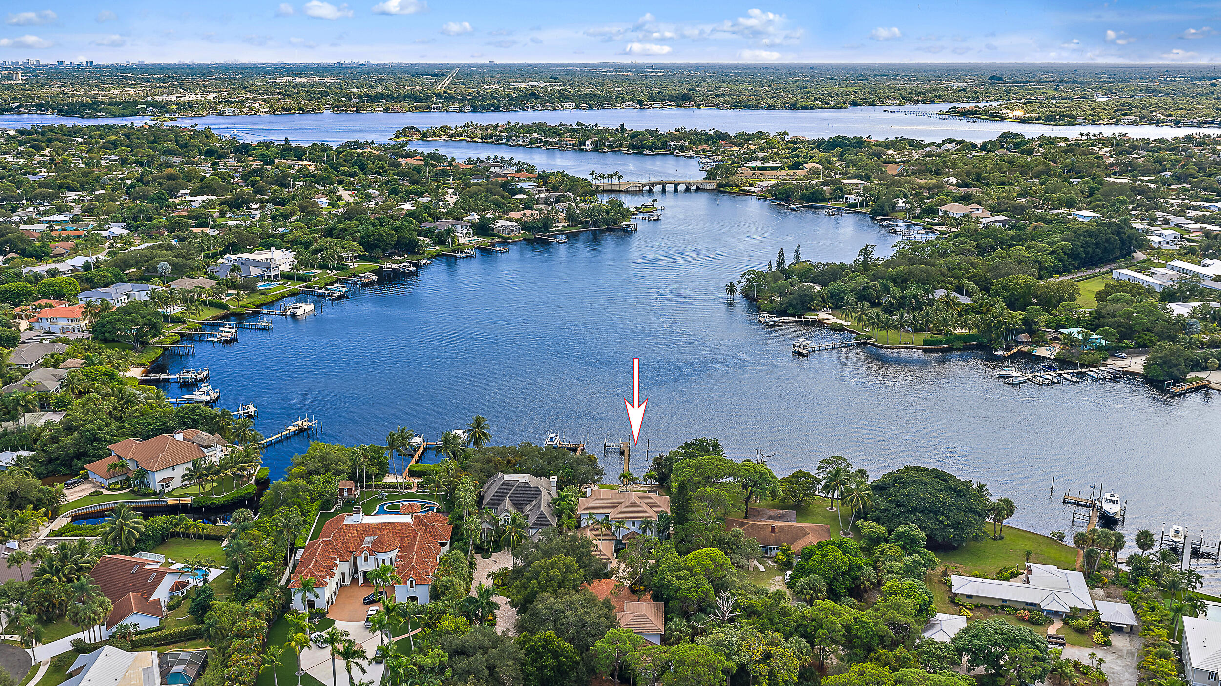 19651 North Riverside Drive Jupiter, FL 33469 - Photo 17 of 37 Aerial