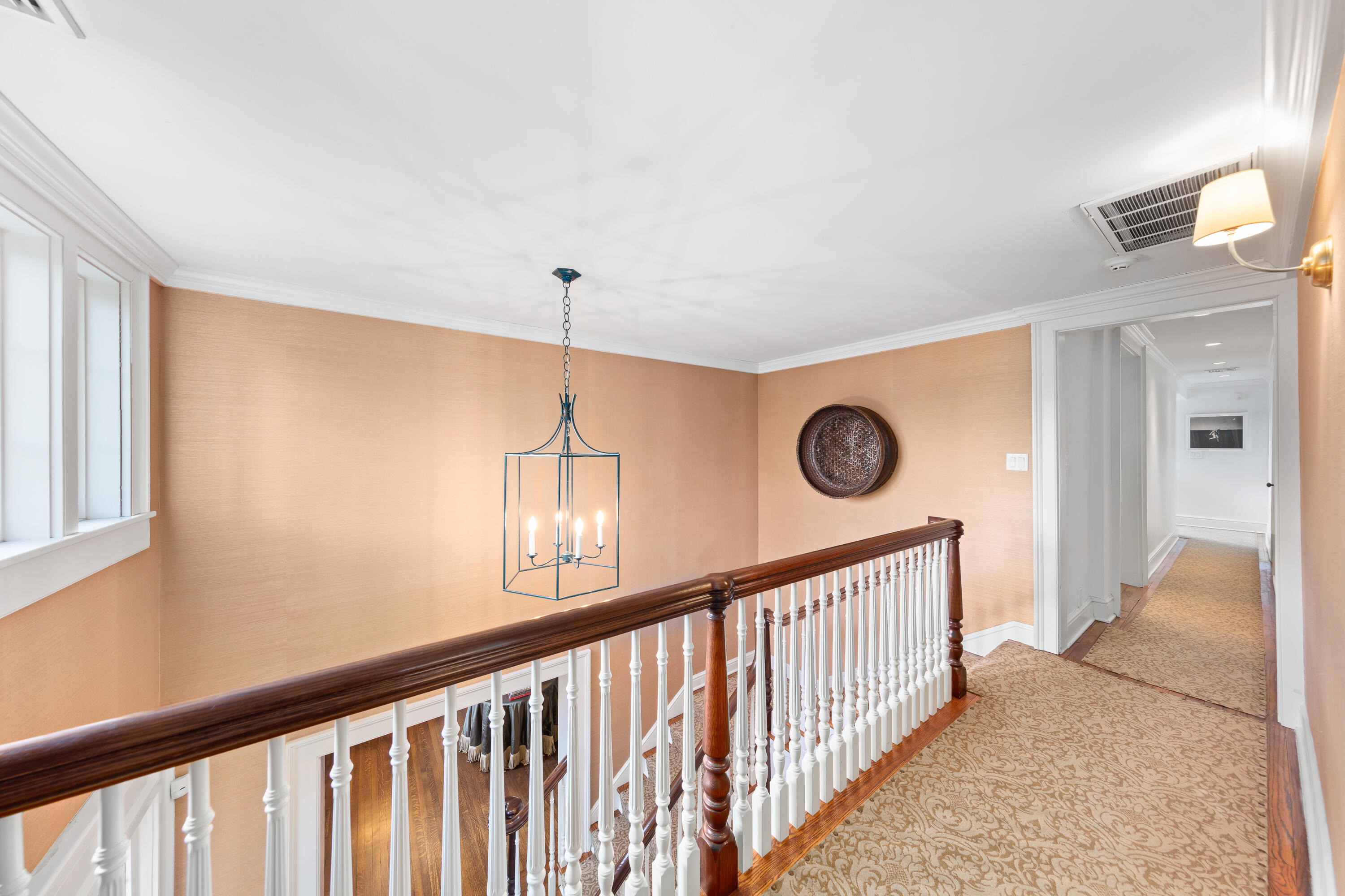 5 Middlesex Road Darien, CT 06820 - Photo 33 of 57 a view of a hallway to a hallway with windows