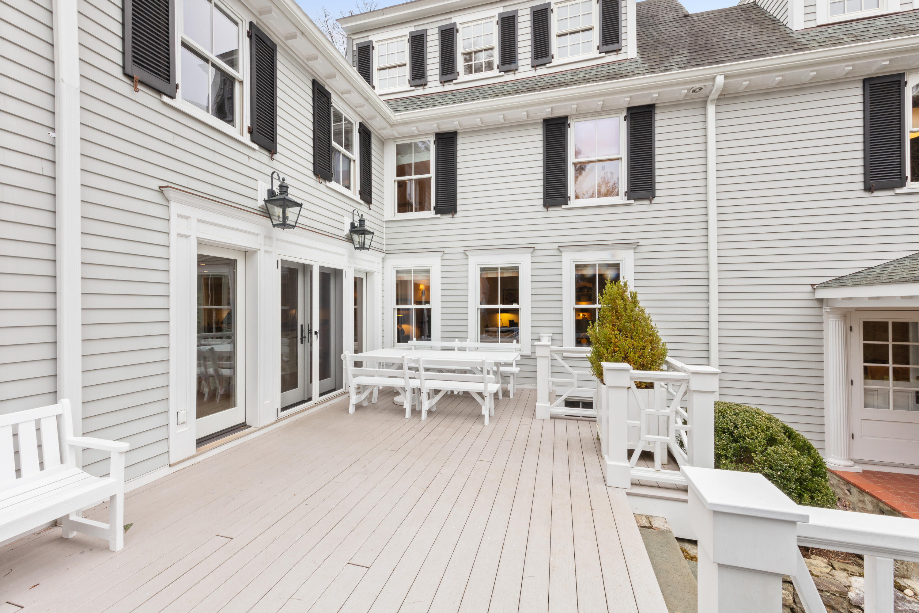 5 Middlesex Road Darien, CT 06820 - Photo 4 of 57 a view of a house with a table and chair