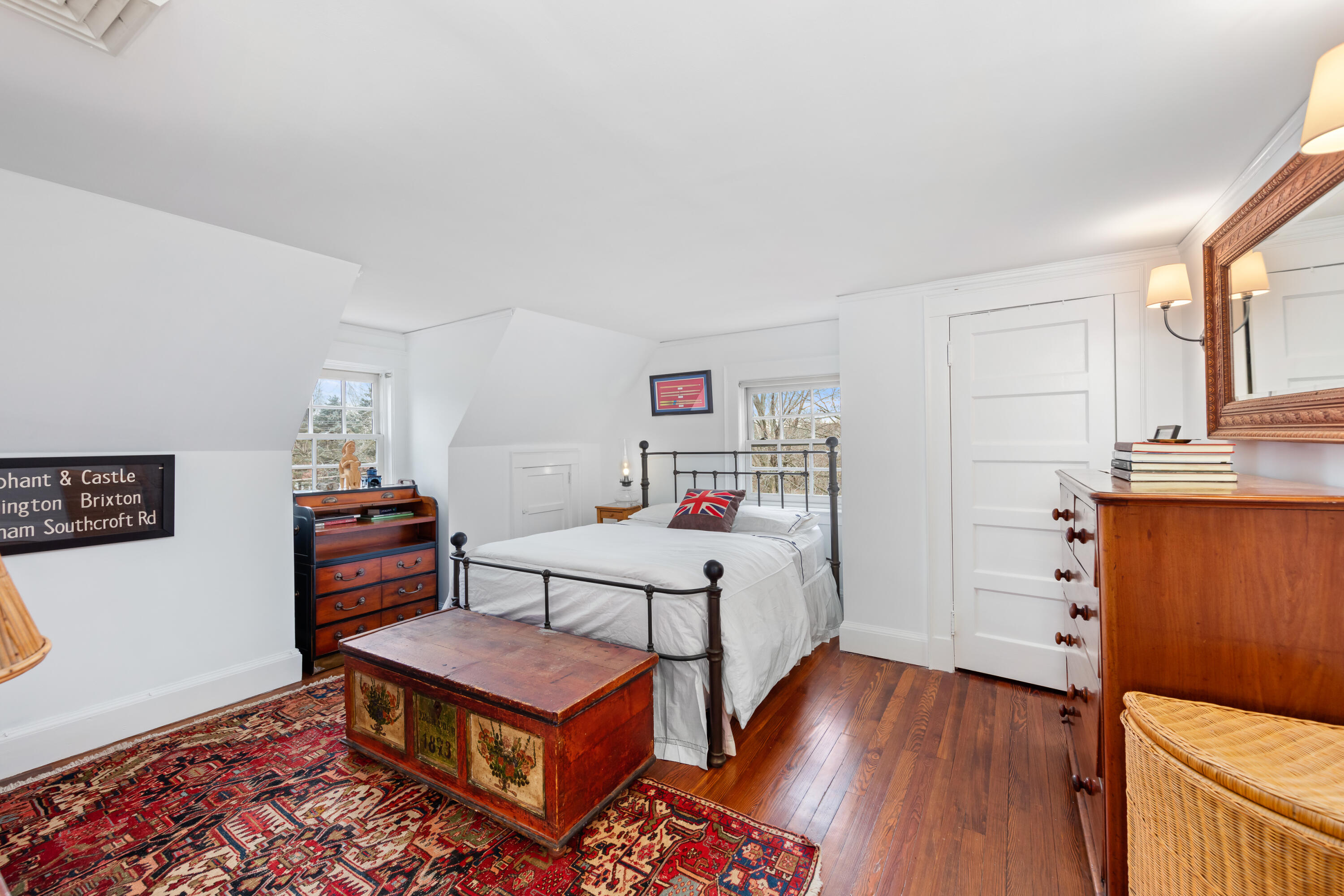 5 Middlesex Road Darien, CT 06820 - Photo 45 of 57 a living room with furniture and a wooden floor