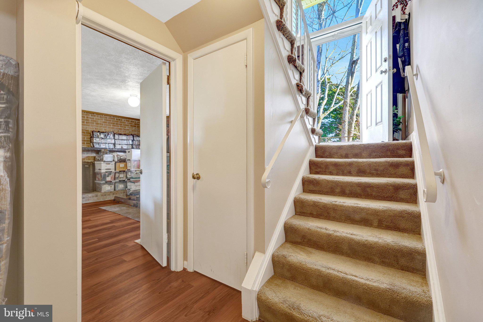 203 Locust Street Southwest Vienna, VA 22180 - Photo 27 of 54 a view of a hallway with wooden floor and entryway