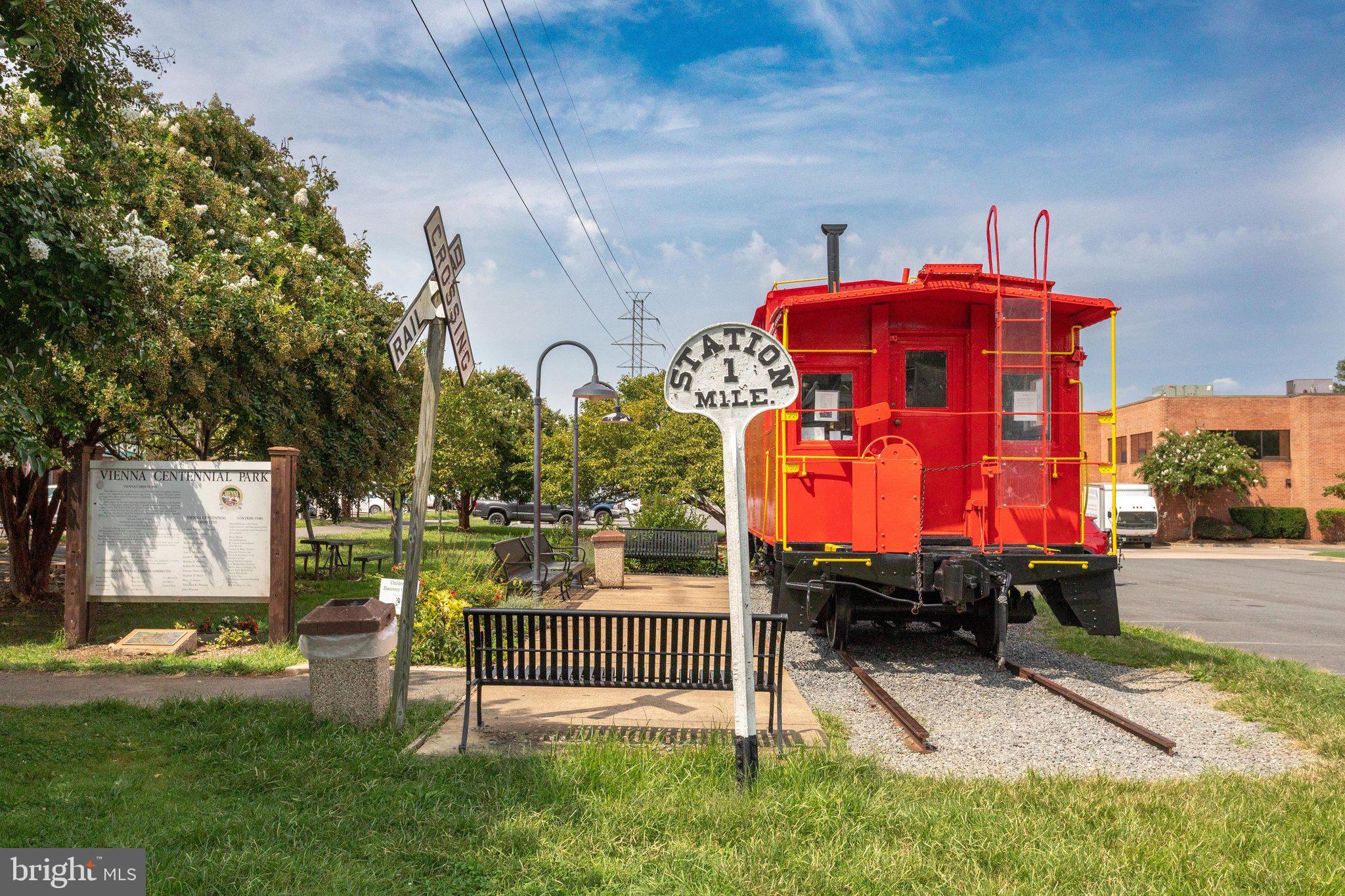 203 Locust Street Southwest Vienna, VA 22180 - Photo 46 of 54 a view of a deck with a barn front of a house