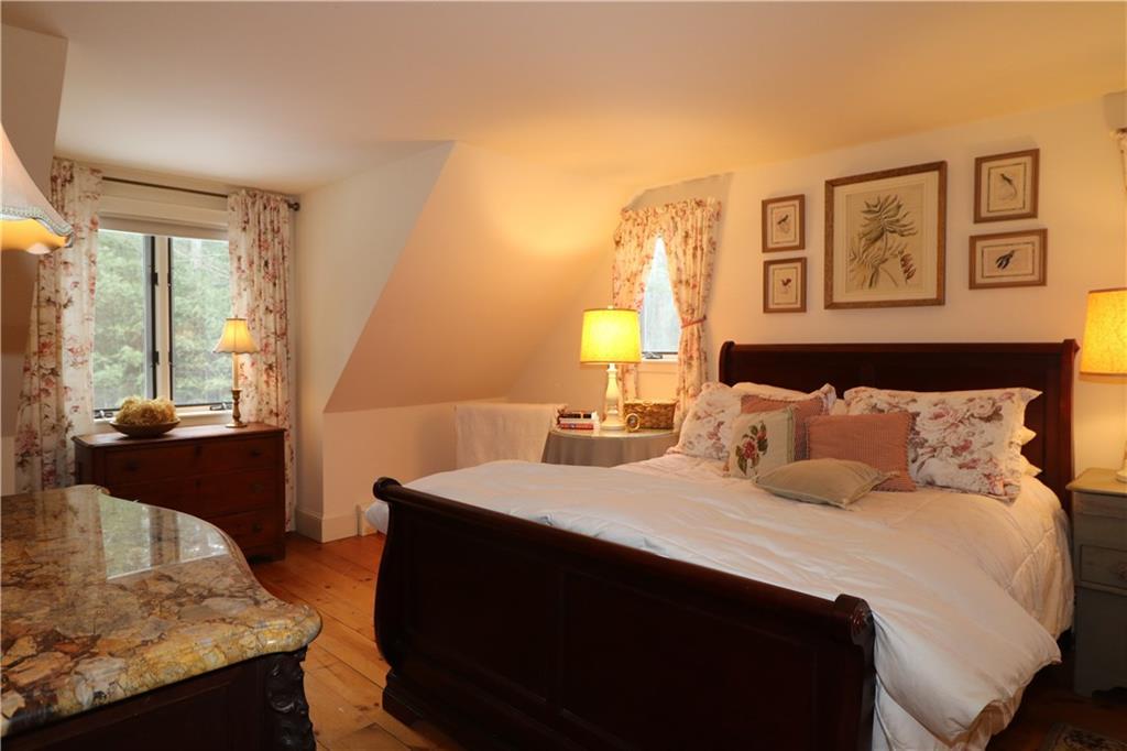133 Rob Road Brooklin, ME 04616 - Photo 24 of 33 Second Floor Bedroom with wide plank...