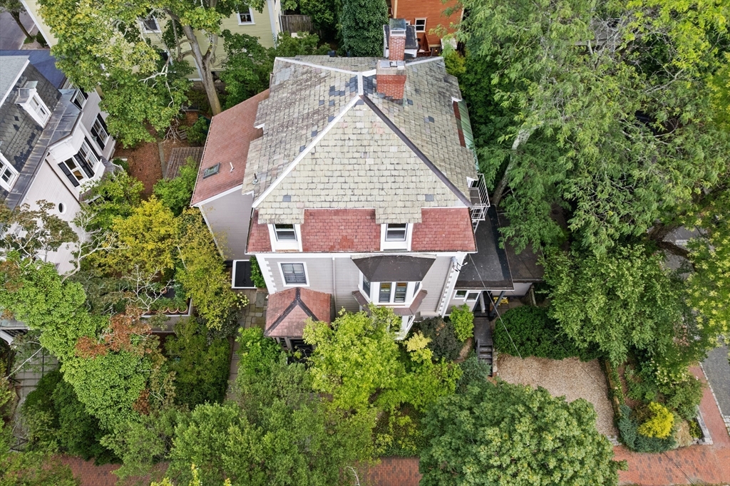 32 Hawthorn Street Cambridge, MA 02138 - Photo 3 of 42 an aerial view of a house