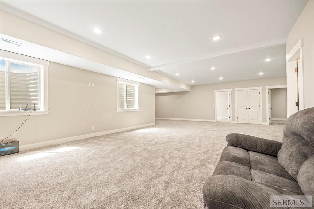 4961 Nordic Way Rexburg, ID 83440 - Photo 39 of 71 Basement Family Room - Open and Bright