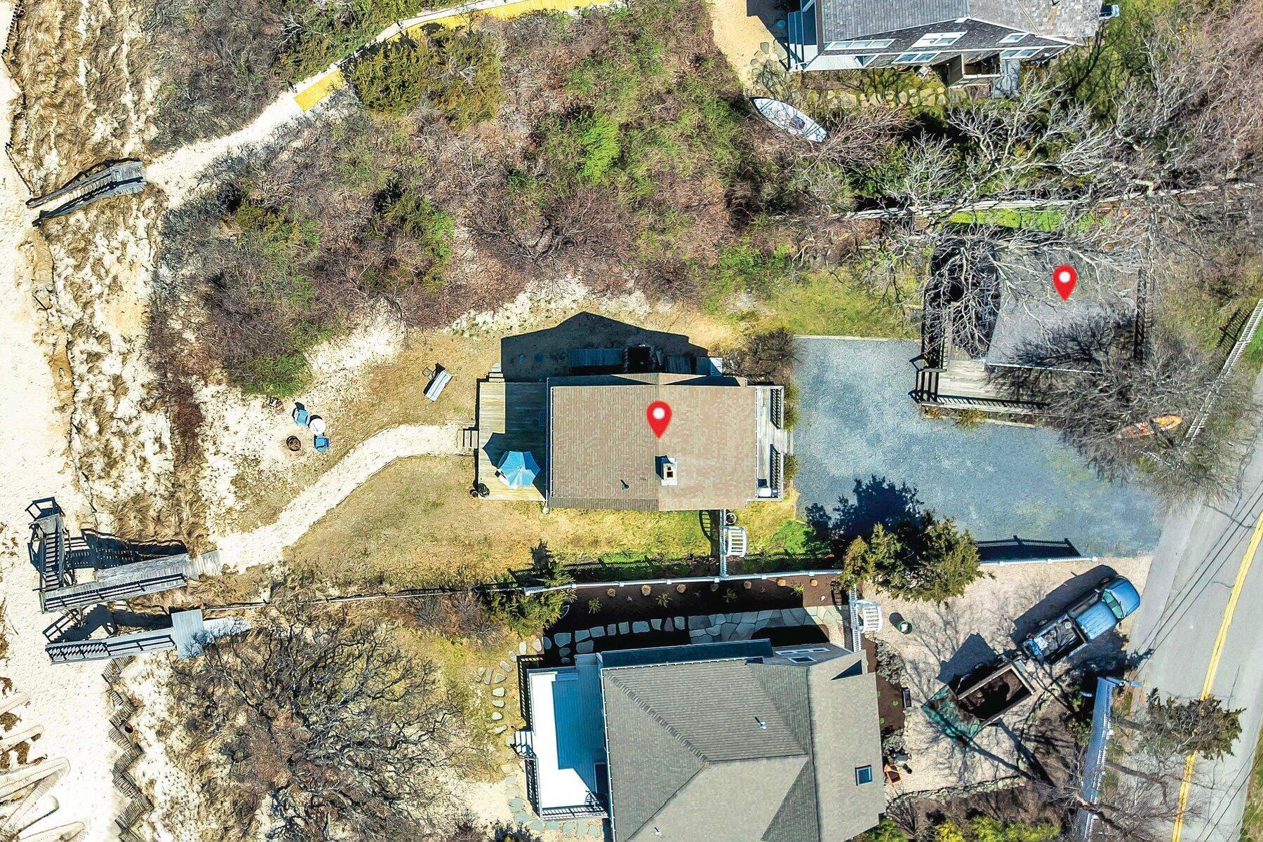 232 Robbins Hill Road Brewster, MA 02631 - Photo 2 of 41 232RH DroneAbove