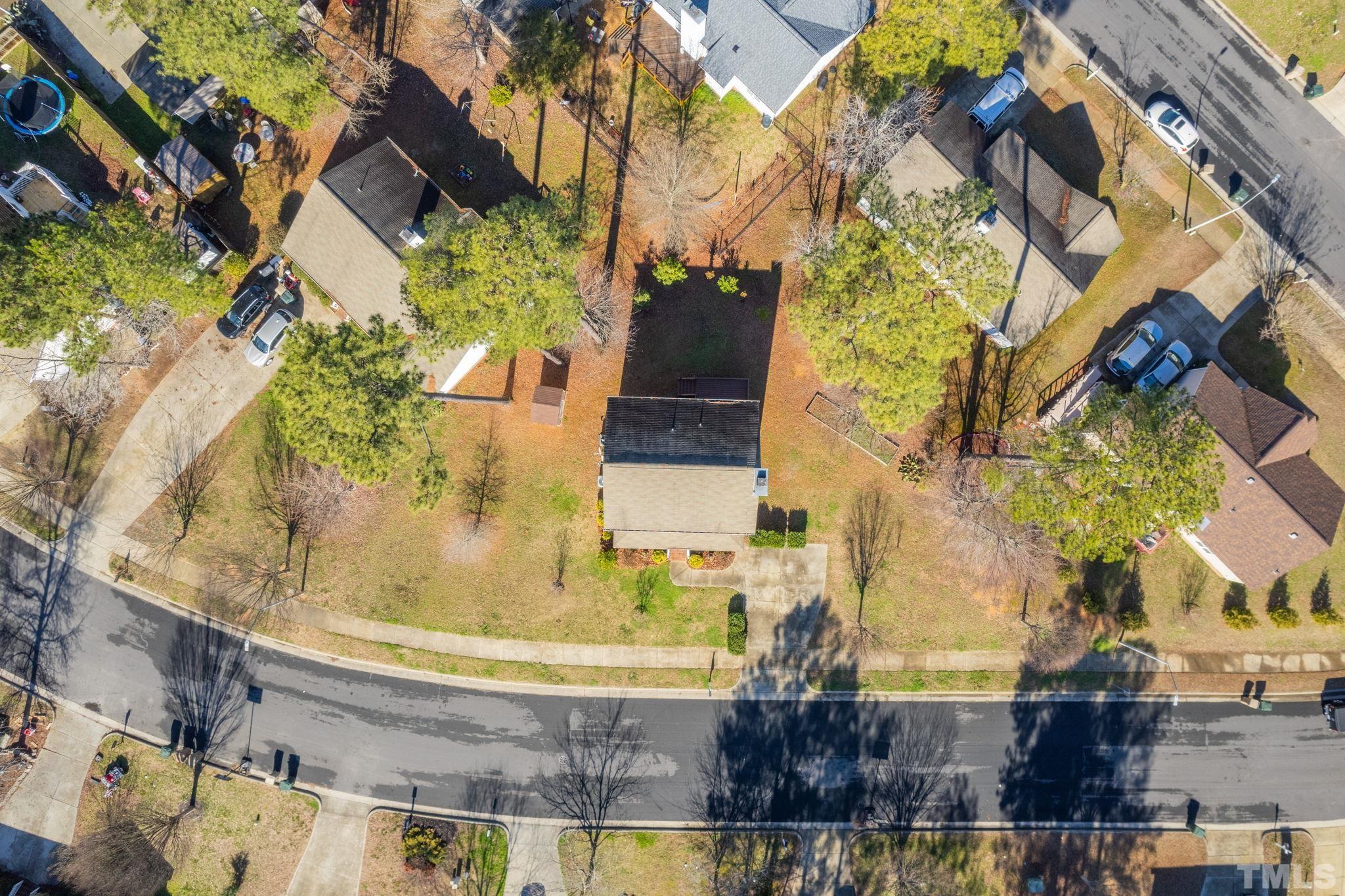 124 Gentle Rio Court Garner, NC 27529 - Photo 32 of 37 front view of a house with a yard