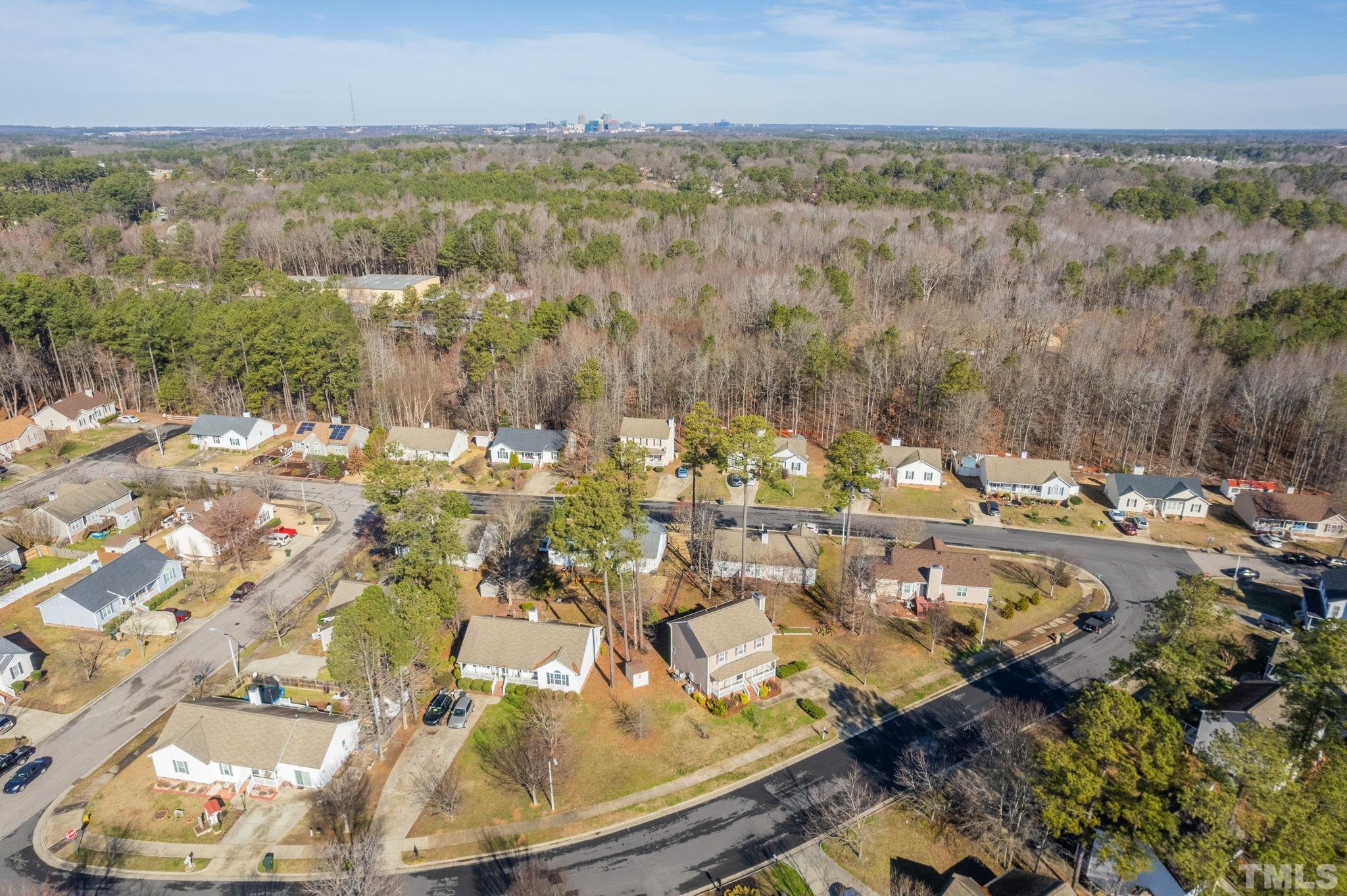 124 Gentle Rio Court Garner, NC 27529 - Photo 5 of 37 a view of outdoor space and city view
