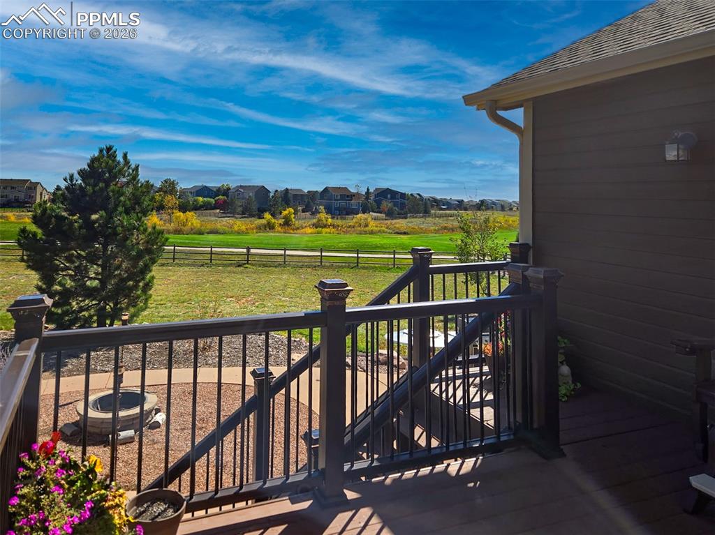 9385 Winged Foot Road Peyton, CO 80831 - Photo 37 of 50 a view of a balcony