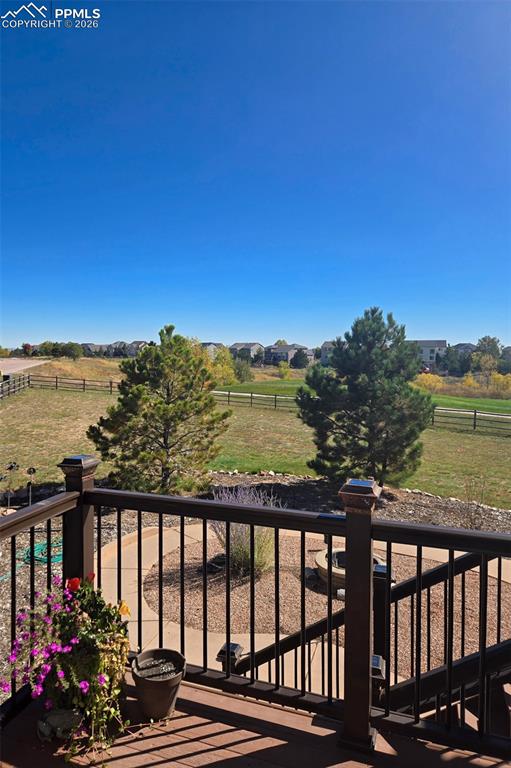 9385 Winged Foot Road Peyton, CO 80831 - Photo 38 of 50 a view of a city from a balcony