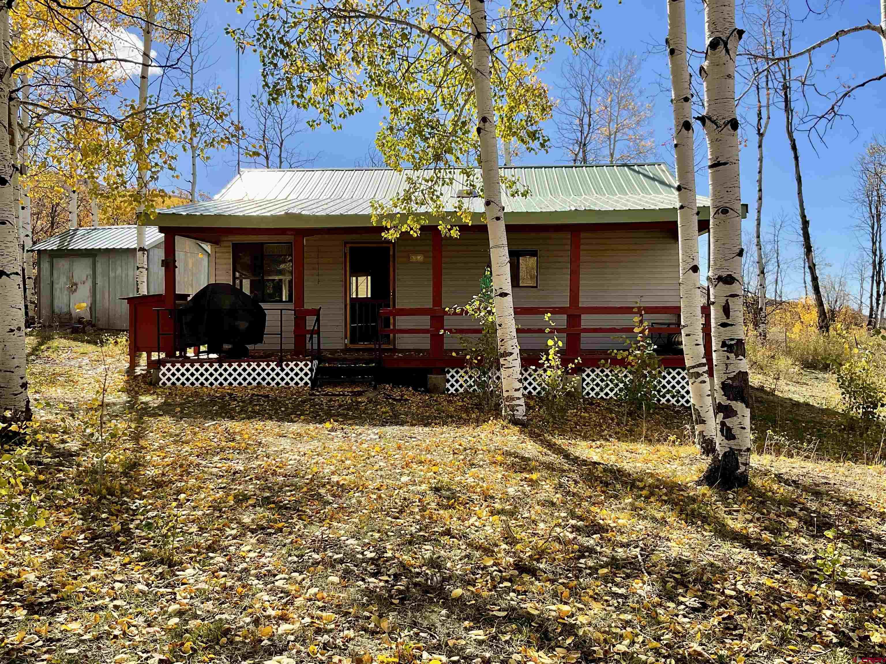 a view of a house with a patio