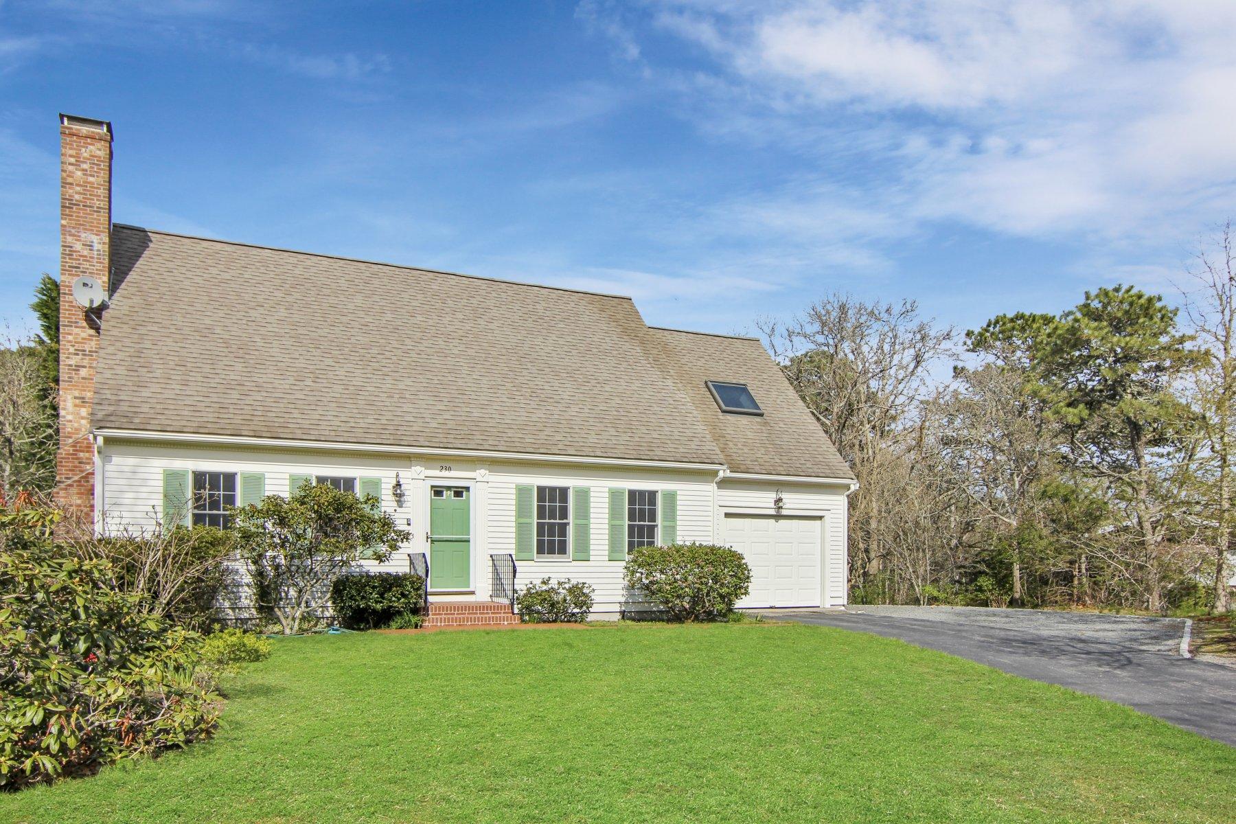 230 Chippingstone Road Chatham, MA 02633 - Photo 1 of 38 front view of a house with a yard