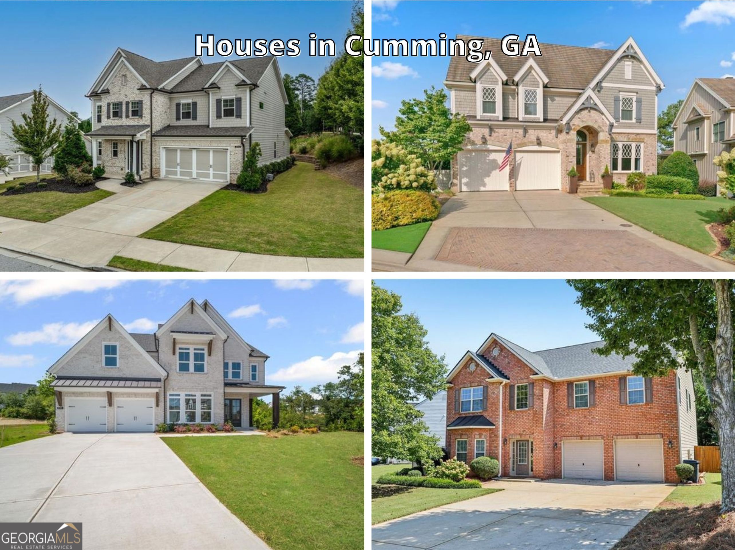 5380 Renault Street Cumming, GA 30041 - Photo 4 of 17 front view of a house with a yard