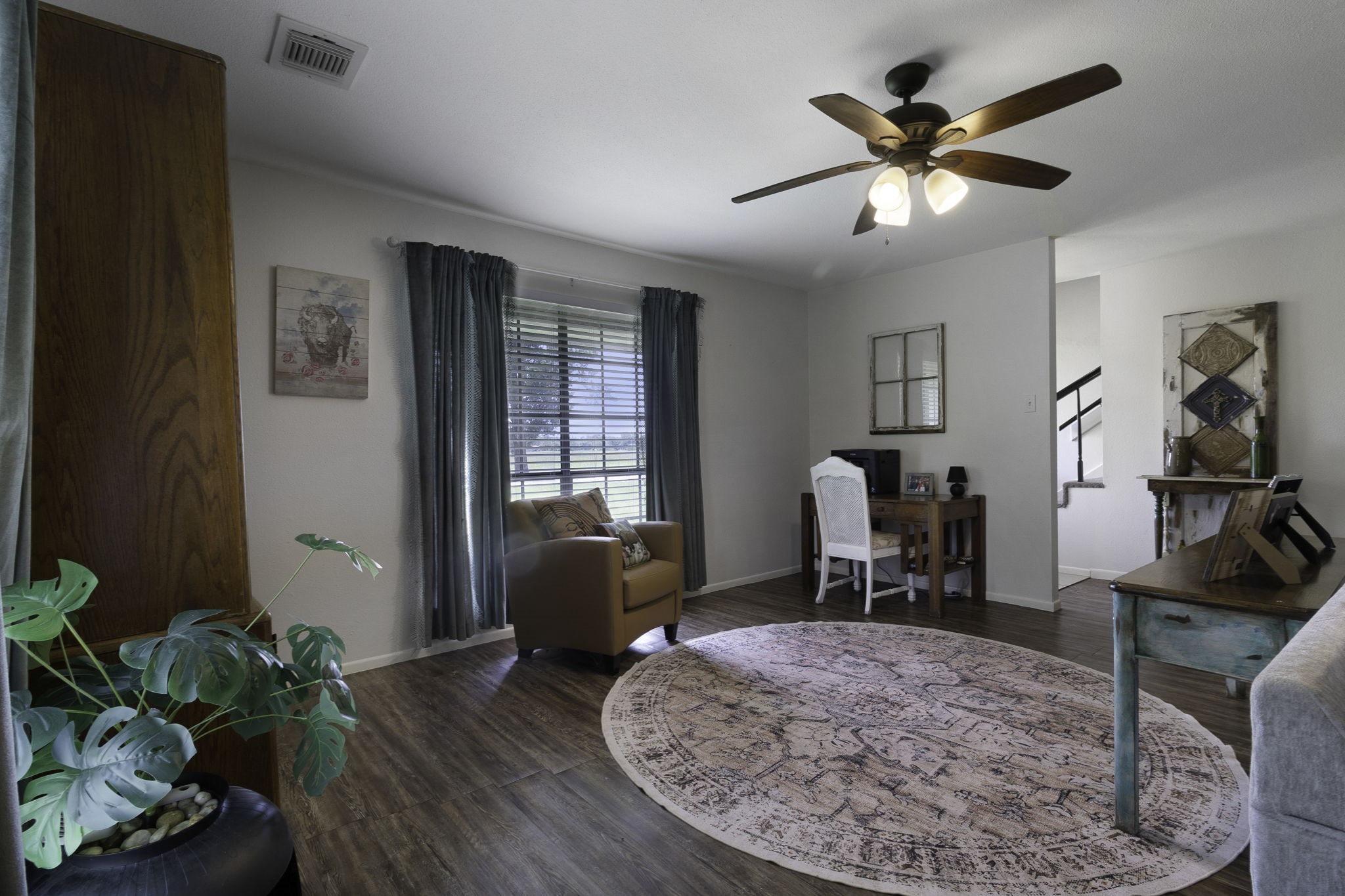 8043 Bell Lane Midway, TX 75852 - Photo 15 of 40 a workspace room with furniture and potted plants
