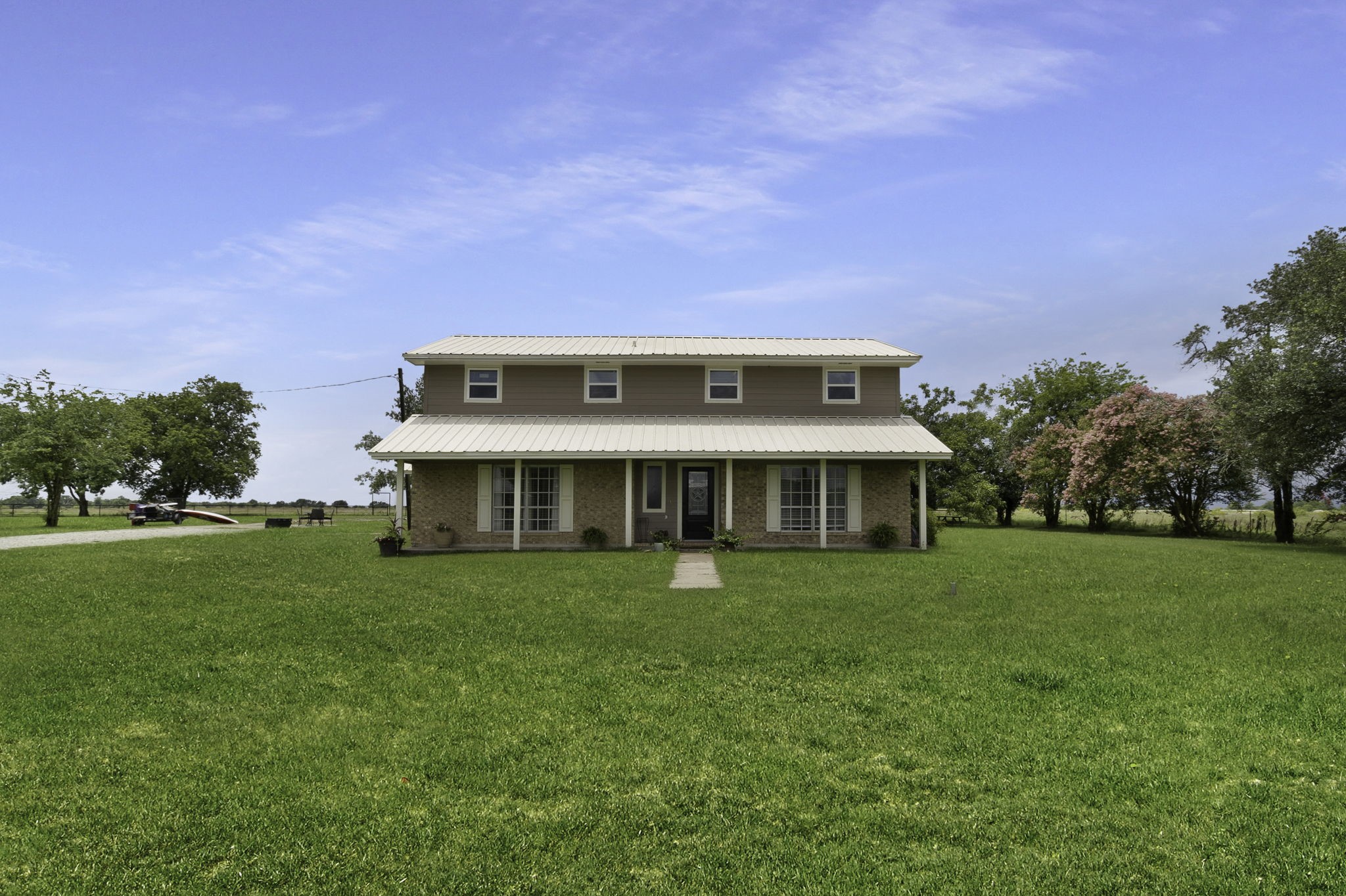 8043 Bell Lane Midway, TX 75852 - Photo 2 of 40 a view of a house with a big yard