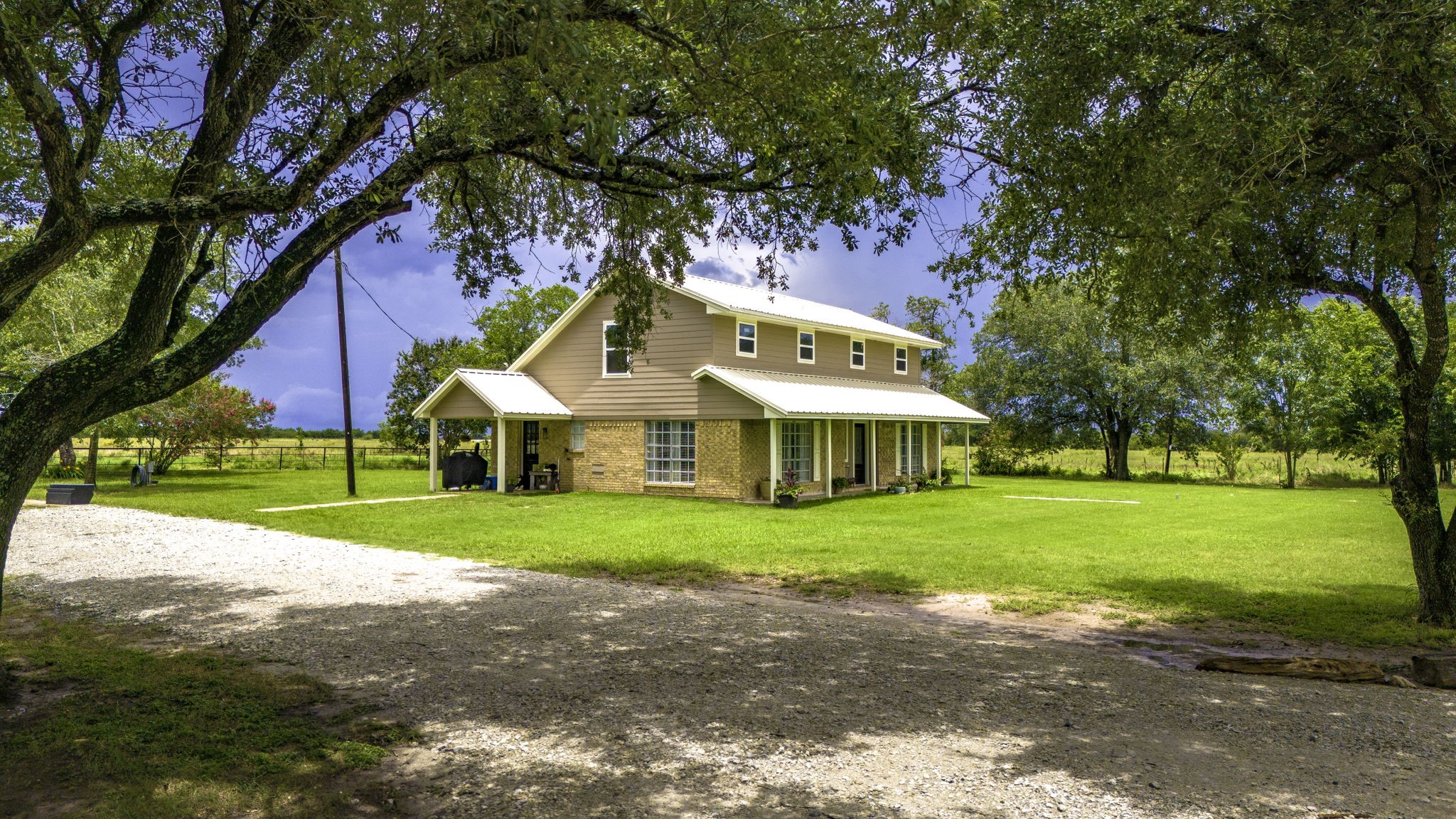 8043 Bell Lane Midway, TX 75852 - Photo 40 of 40 a front view of a house with a yard and trees