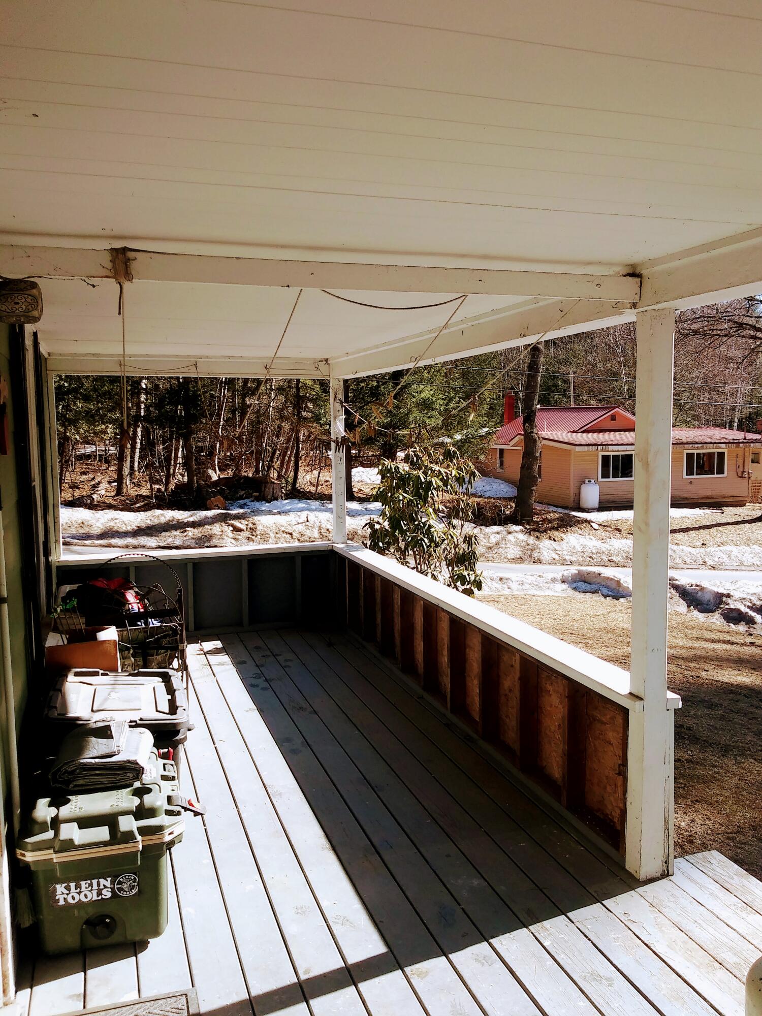 46 Hall Hill Road Dixfield, ME 04224 - Photo 7 of 25 Back Porch