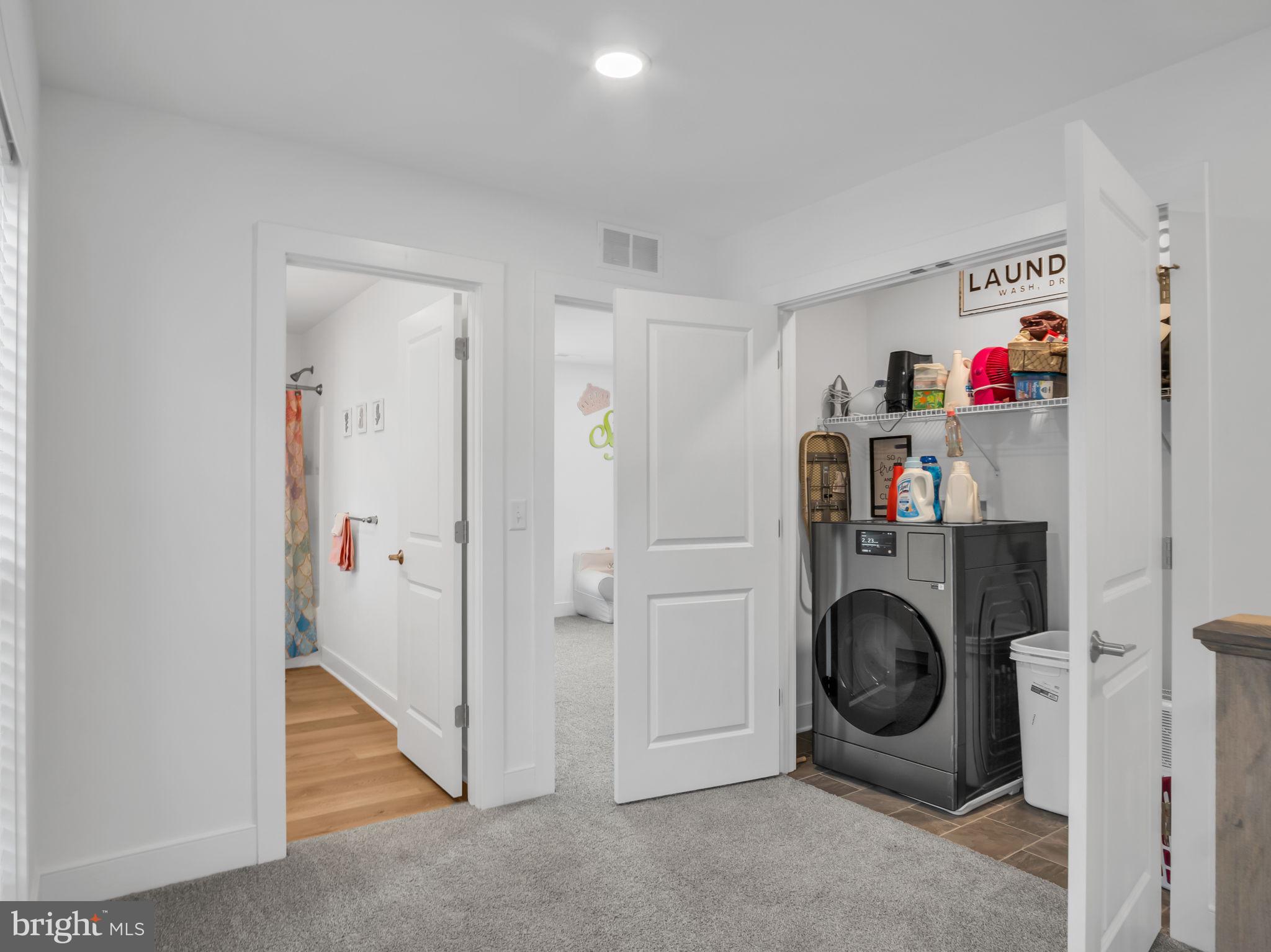 2 Wagon Way Carlisle, PA 17015 - Photo 29 of 64 a view of storage and utility room with washer and dryer