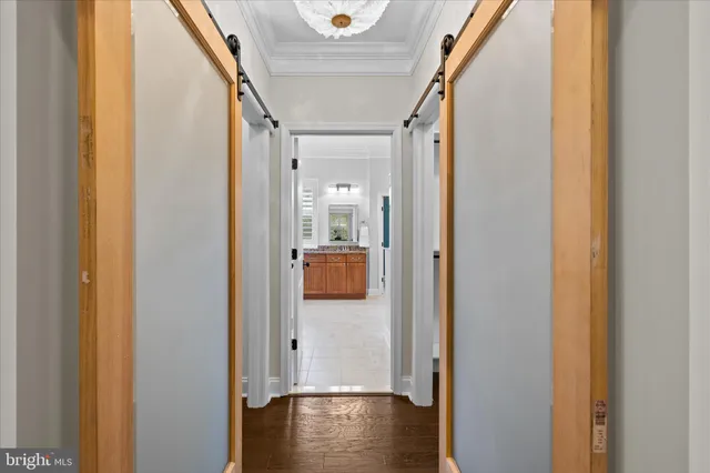 a view of a lake with a large trees