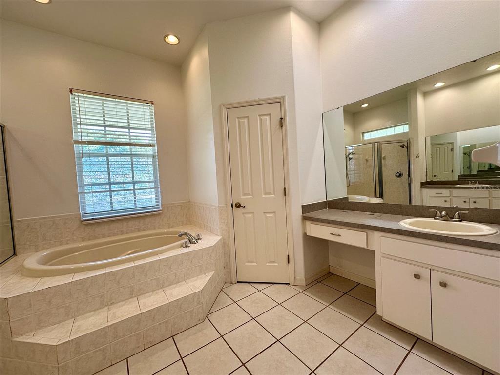 5261 Waterwood Drive Bartow, FL 33830 - Photo 31 of 72 a spacious bathroom with a tub sink and mirror