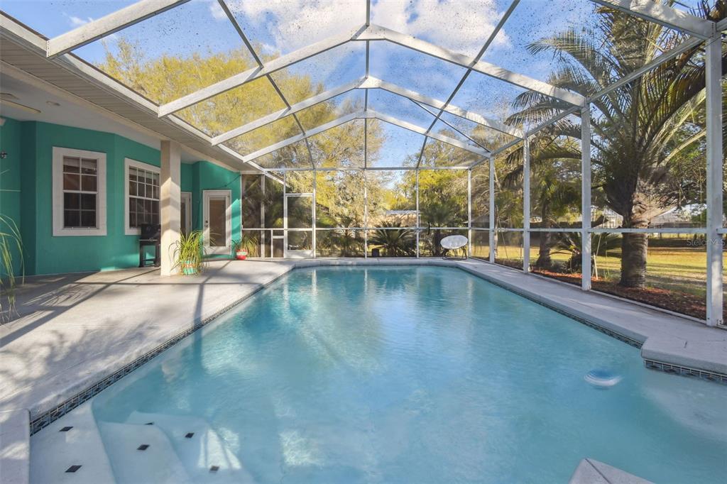 5261 Waterwood Drive Bartow, FL 33830 - Photo 43 of 72 a view of a swimming pool with a patio