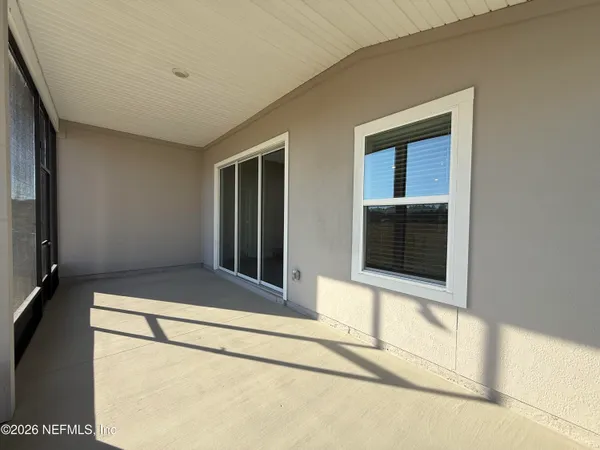 a view of front door