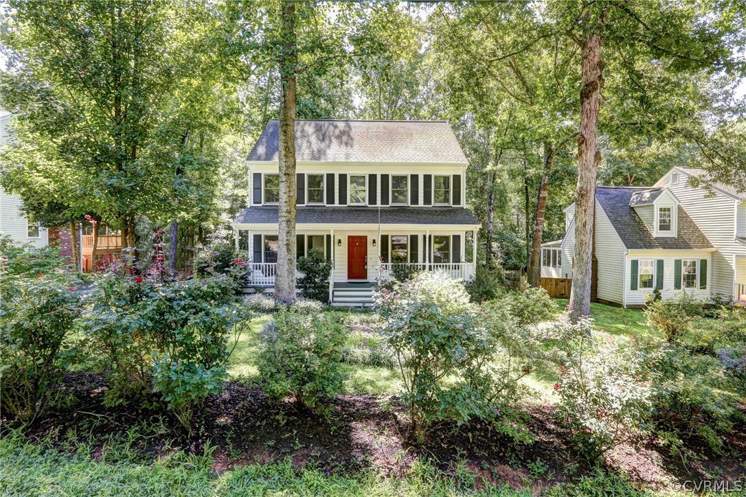 7519 Barkbridge Road Chesterfield, VA 23832 - Photo 2 of 40 front view of a house with a small yard