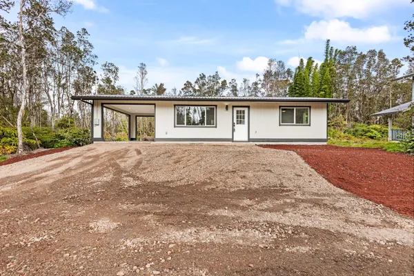 front view of house with a yard