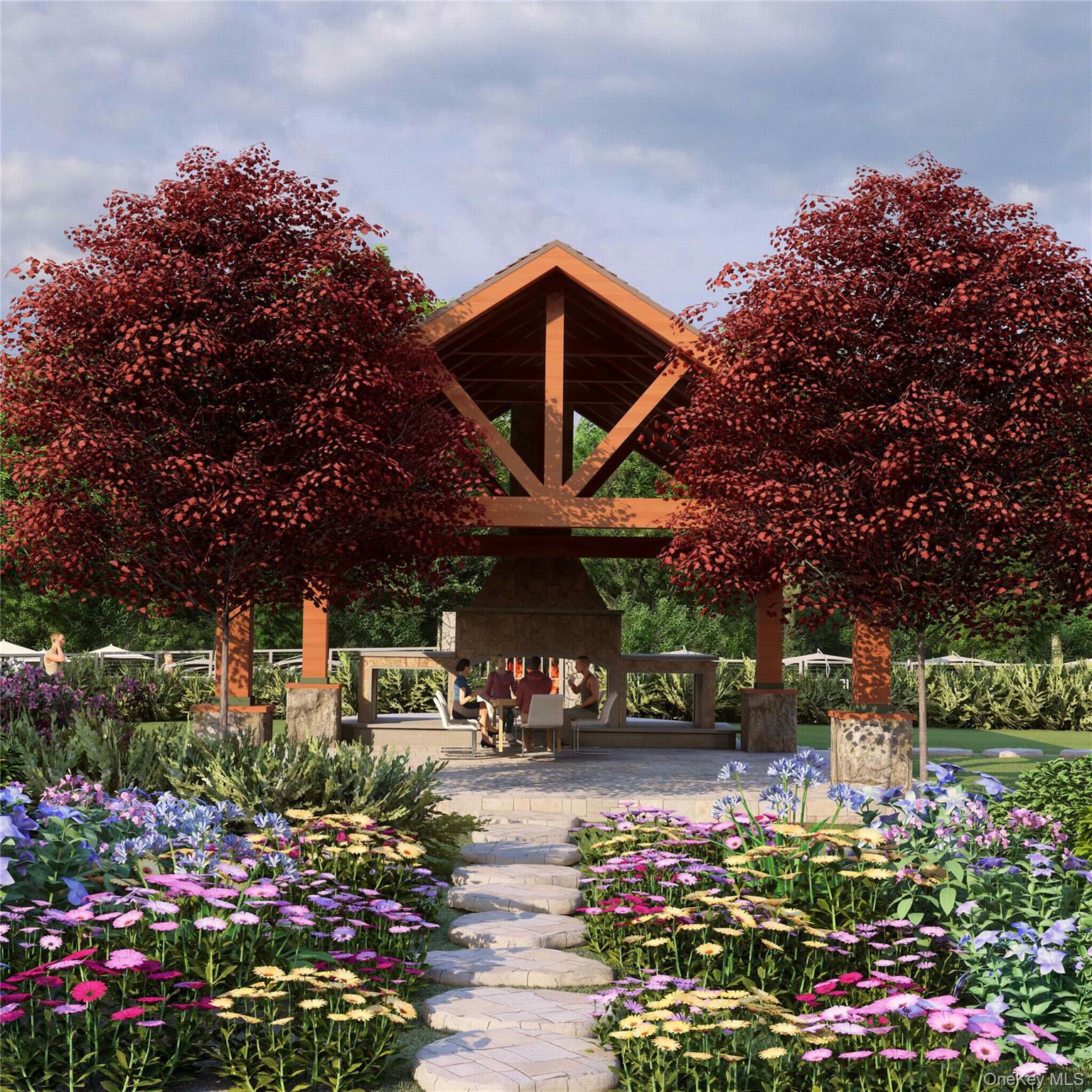 197 Wheeler Road, Unit 101 Florida, NY 10921 - Photo 38 of 41 View of home's community with a patio area