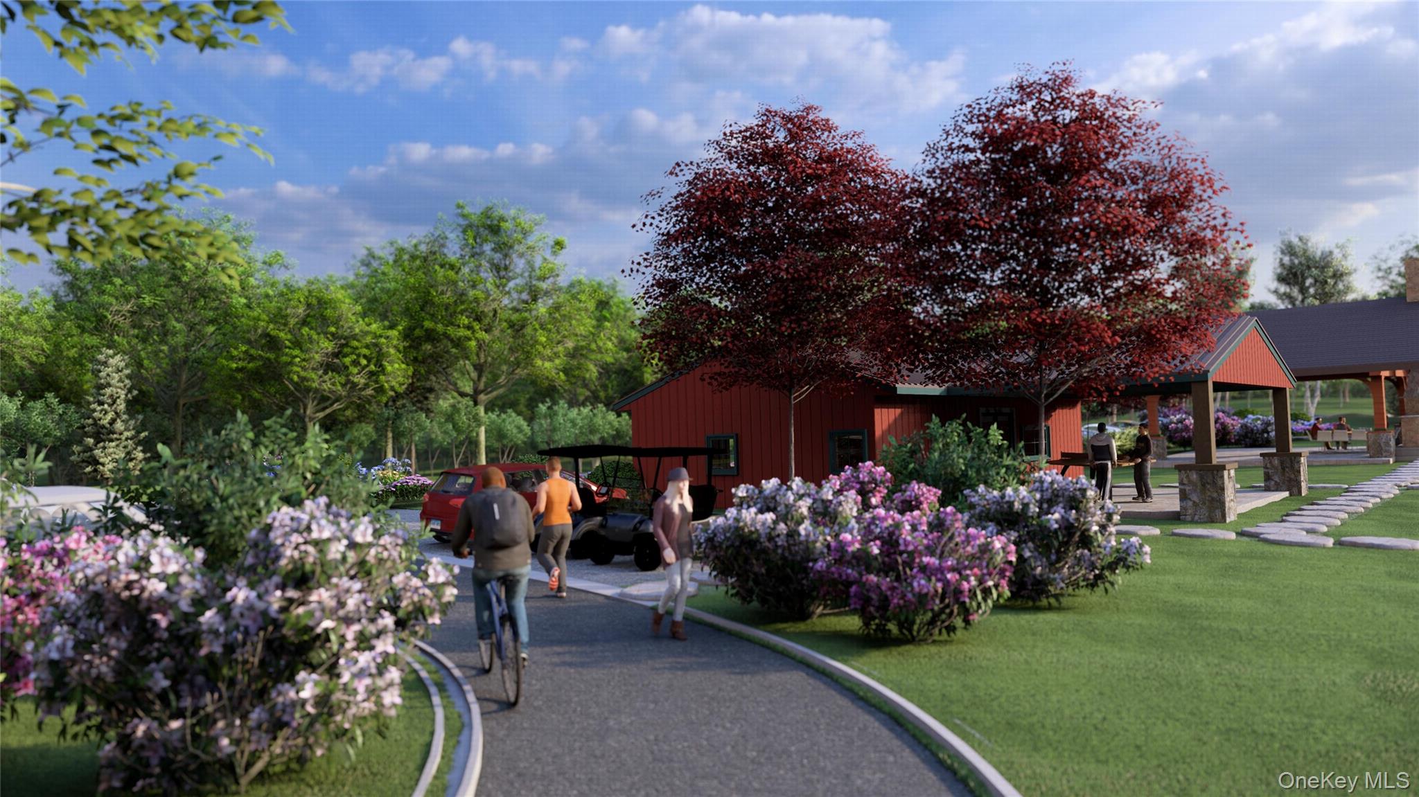 197 Wheeler Road, Unit 101 Florida, NY 10921 - Photo 39 of 41 View of community with a lawn and a patio