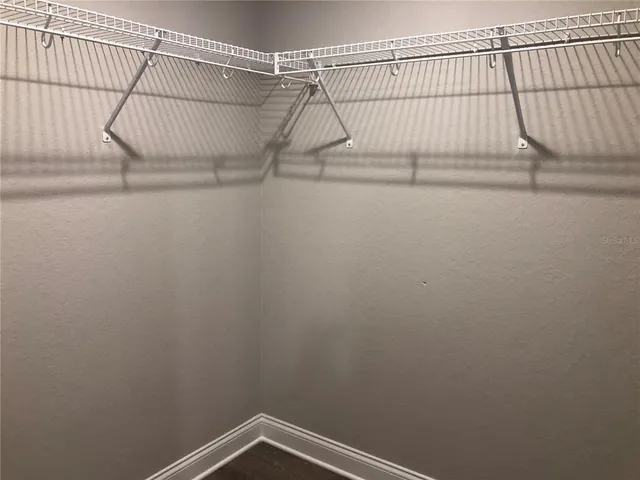 a view of a wall with staircase