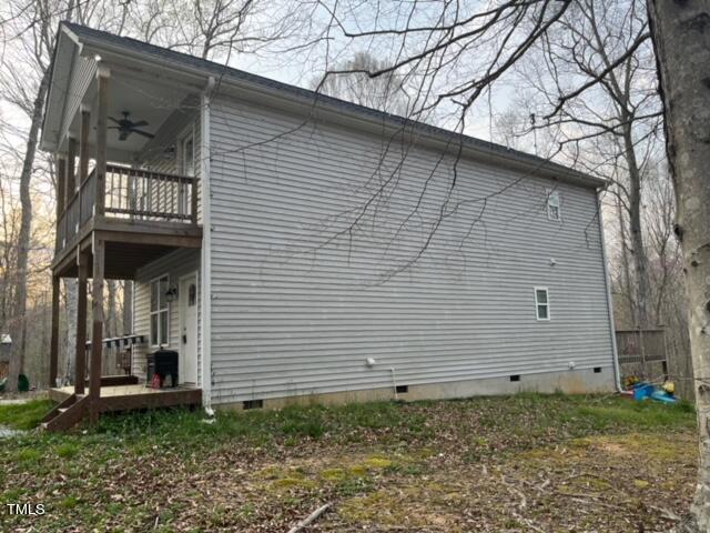 150 Cornerstone Lane Timberlake, NC 27583 - Photo 8 of 38 a backyard of a house with lots of green space