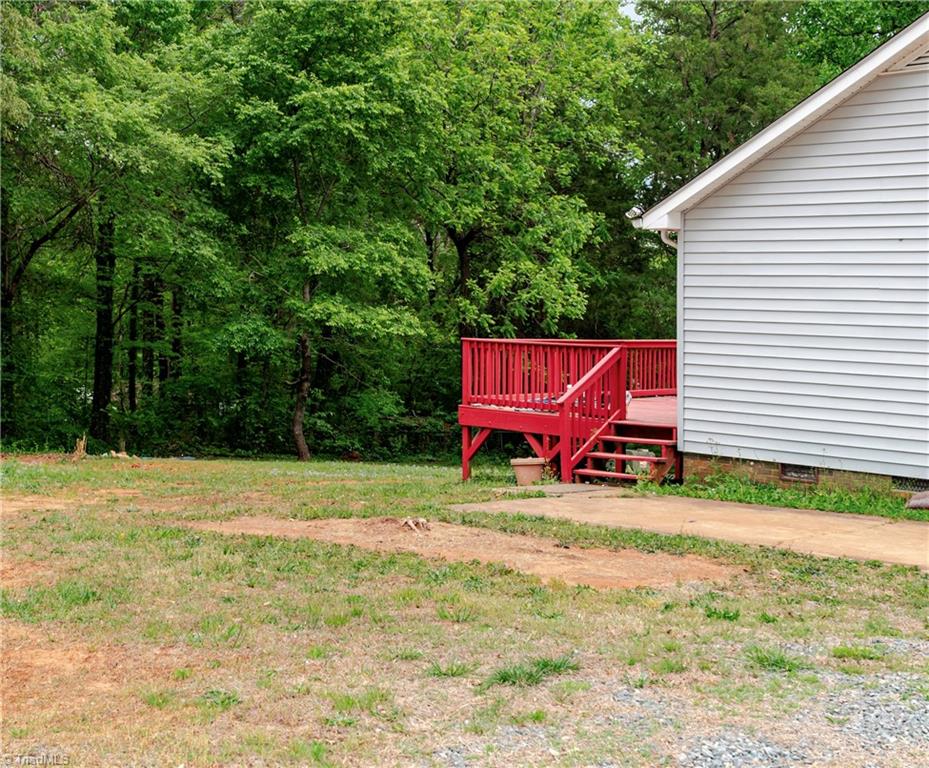6535 El Rancho Drive Rural Hall, NC 27045 - Photo 19 of 19 Side view and backyard
