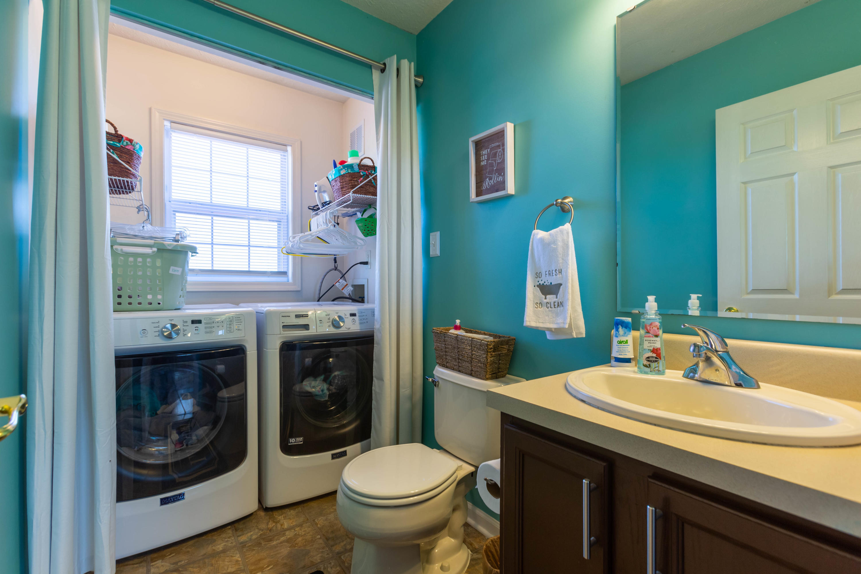 35 Blankenship Road Rocky Mount, VA 24151 - Photo 19 of 36 a bathroom with a sink and a toilet