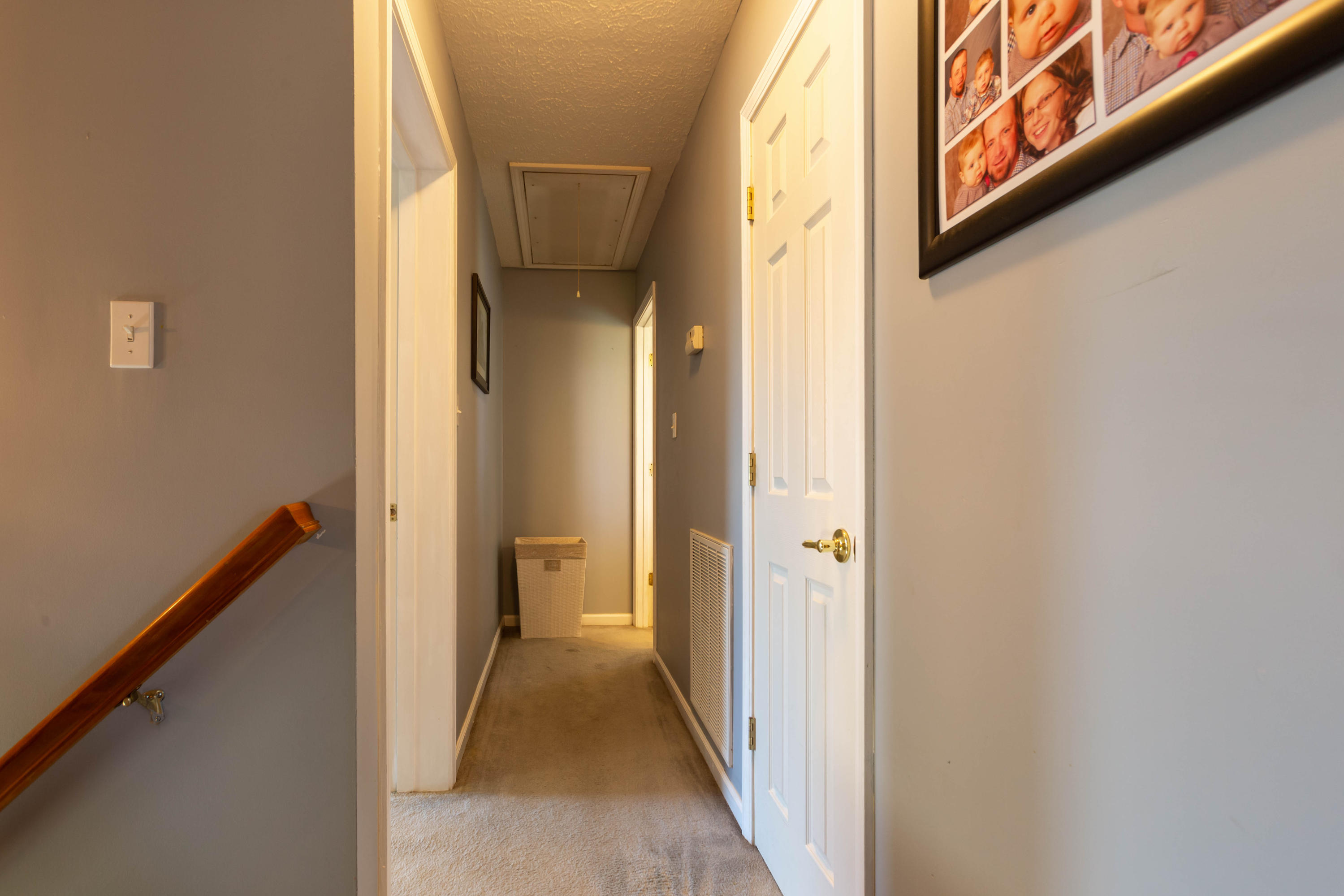 35 Blankenship Road Rocky Mount, VA 24151 - Photo 28 of 36 a view of a hallway with a door and wooden floor