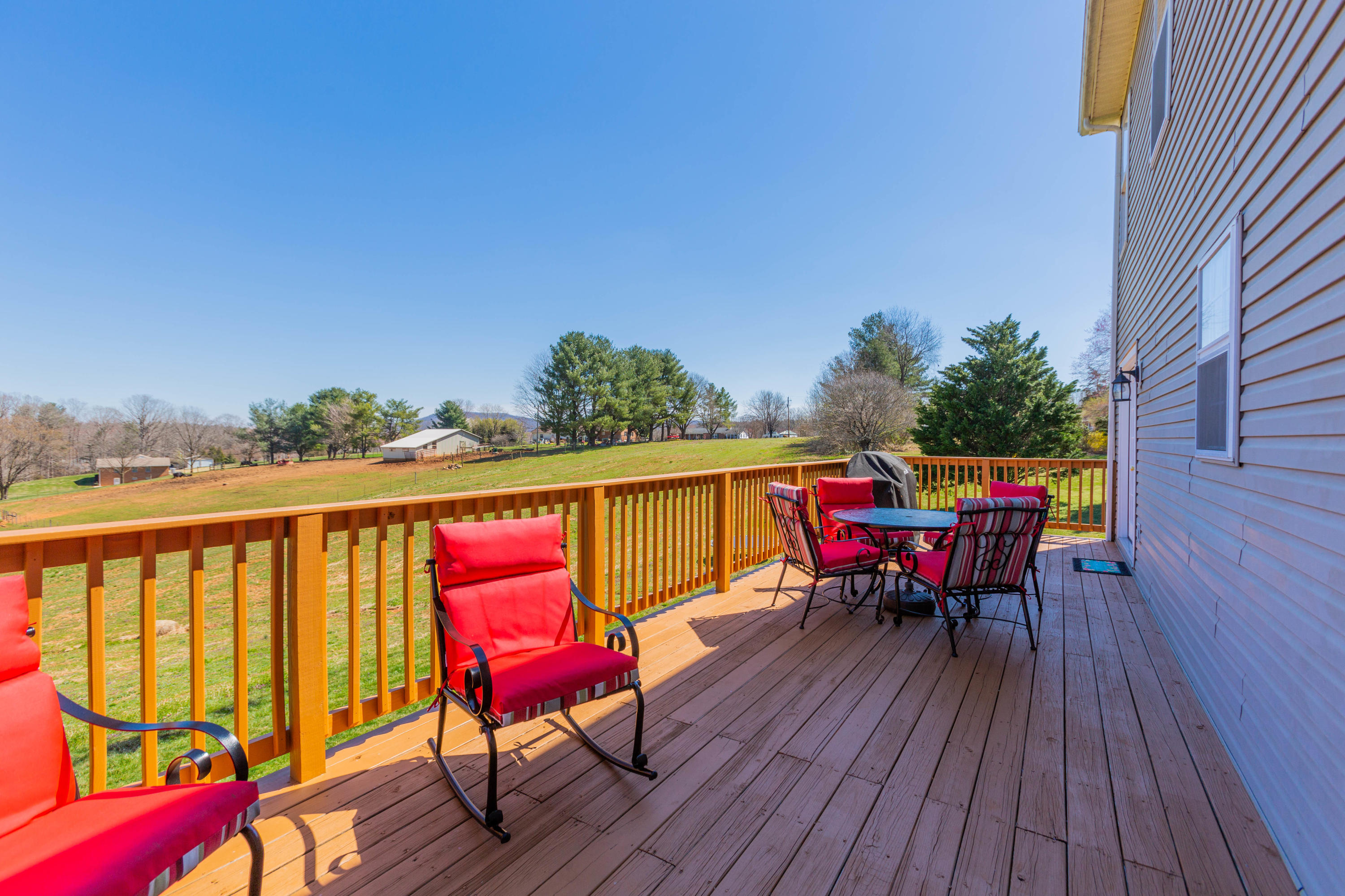 35 Blankenship Road Rocky Mount, VA 24151 - Photo 32 of 36 a view of a chairs on the roof deck