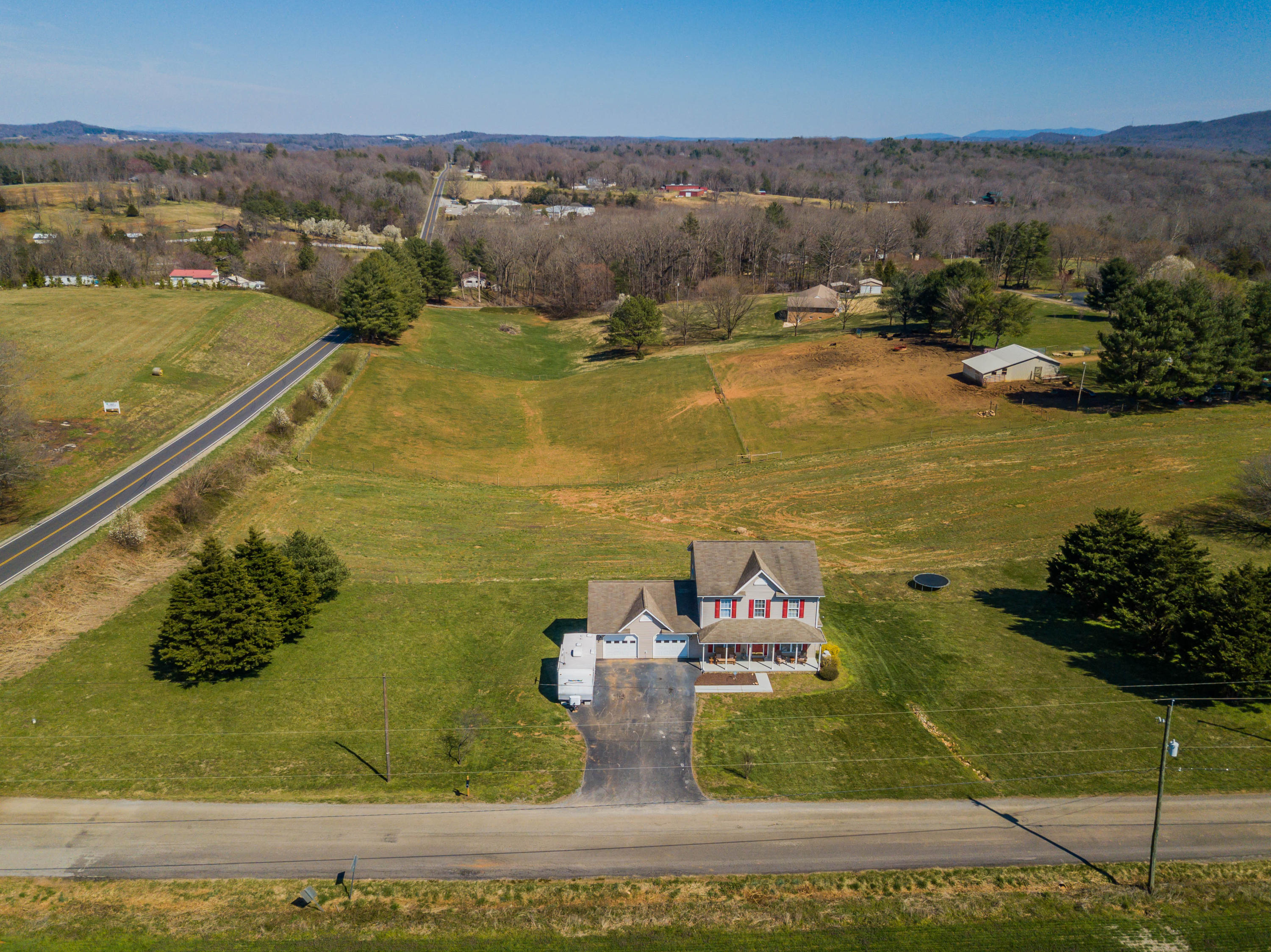 35 Blankenship Road Rocky Mount, VA 24151 - Photo 9 of 36 a view of a lake with a houses