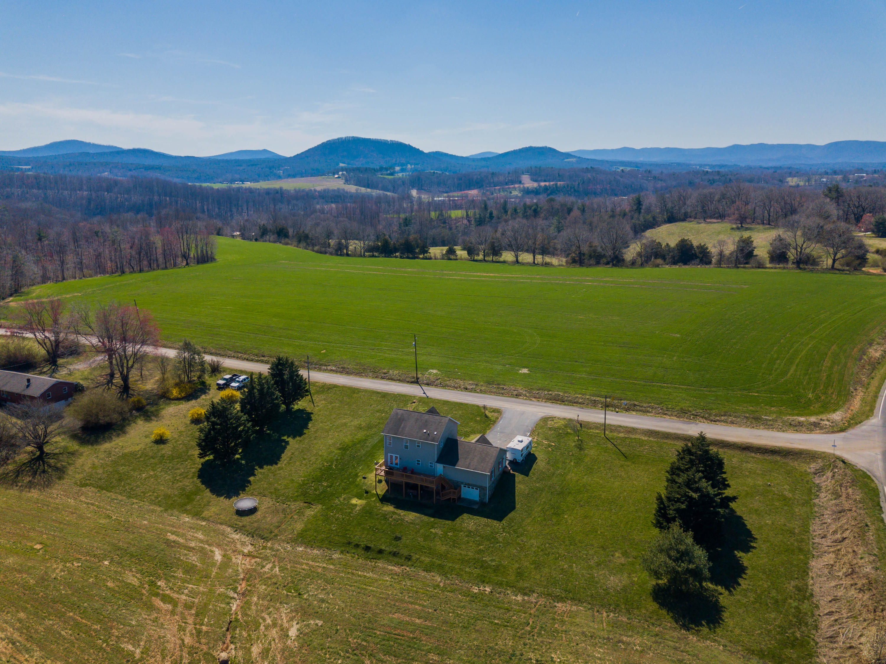 35 Blankenship Road Rocky Mount, VA 24151 - Photo 10 of 36 a view of a lake with a yard