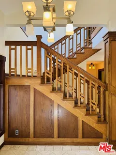 a view of a living room and front door